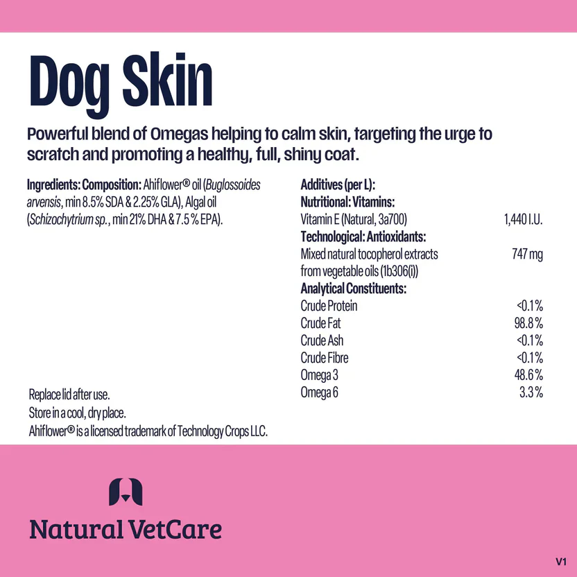 Natural Vet Care Dog Skin Oil - Image 4