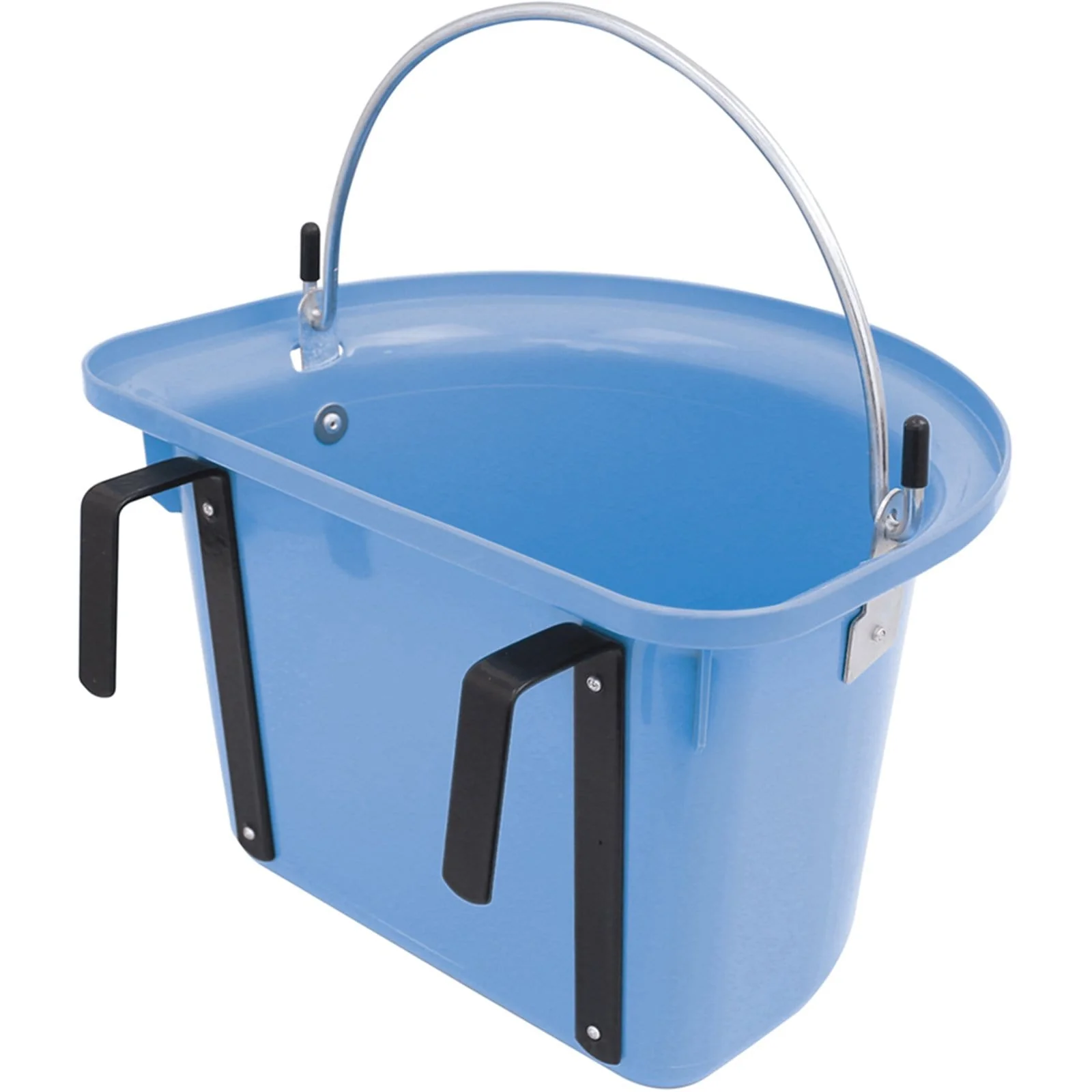 Perry Equestrian Hook Over Portable Manger With Handle - Image 3