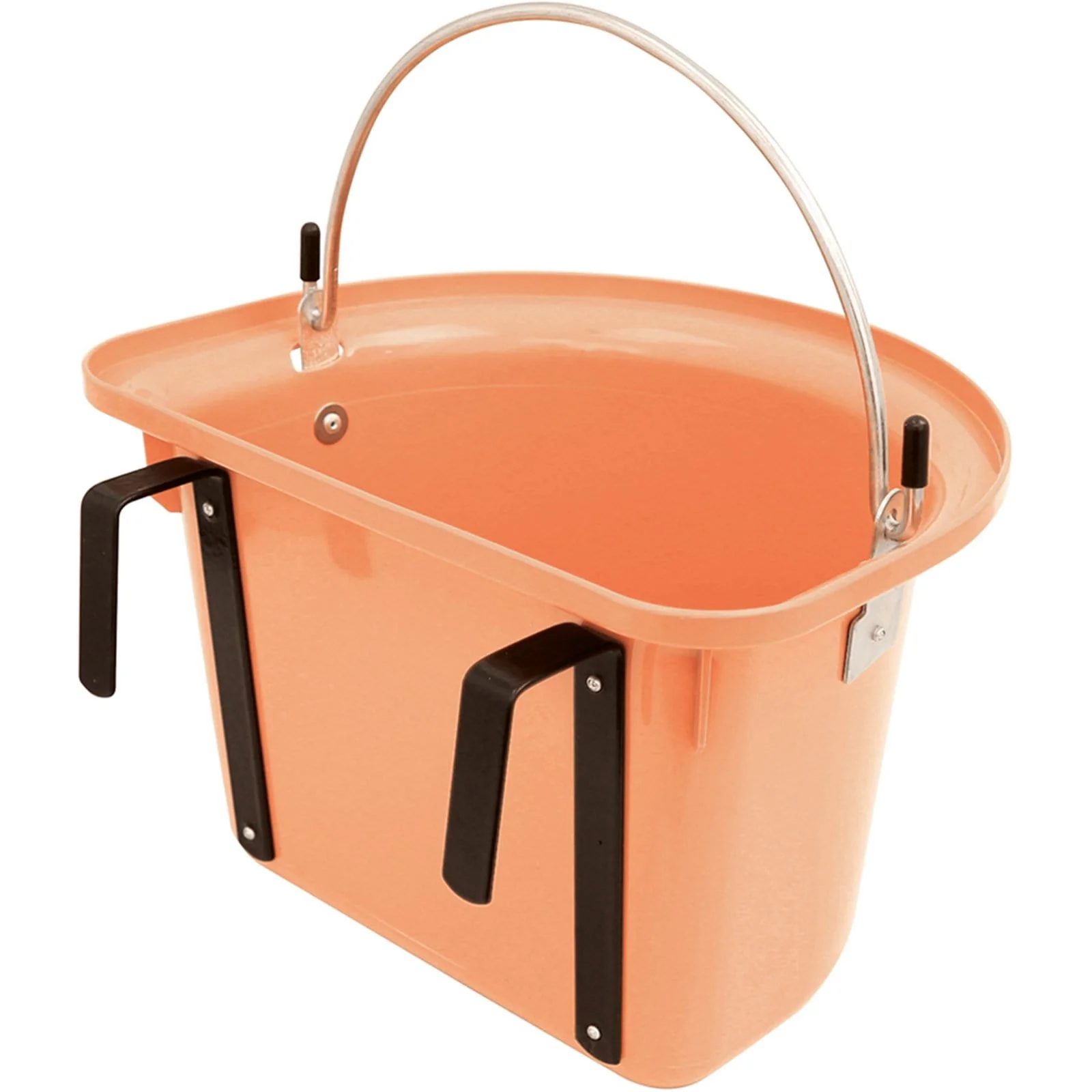 Perry Equestrian Hook Over Portable Manger With Handle - Image 4
