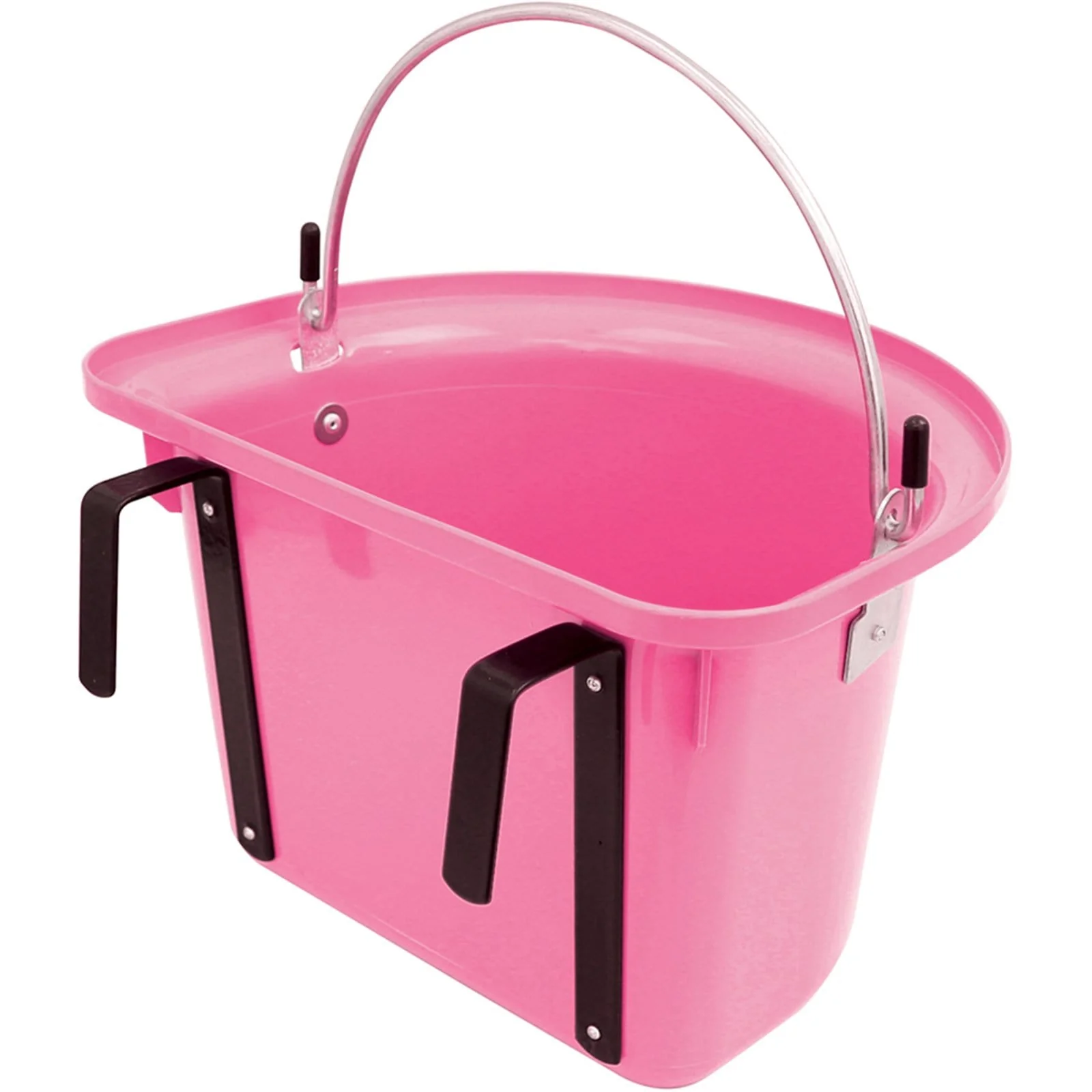 Perry Equestrian Hook Over Portable Manger With Handle - Image 5