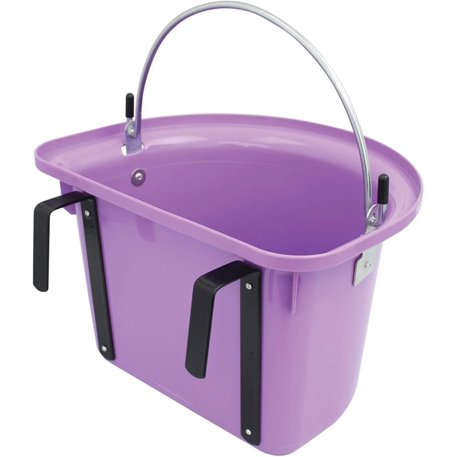 Perry Equestrian Hook Over Portable Manger With Handle - Image 6