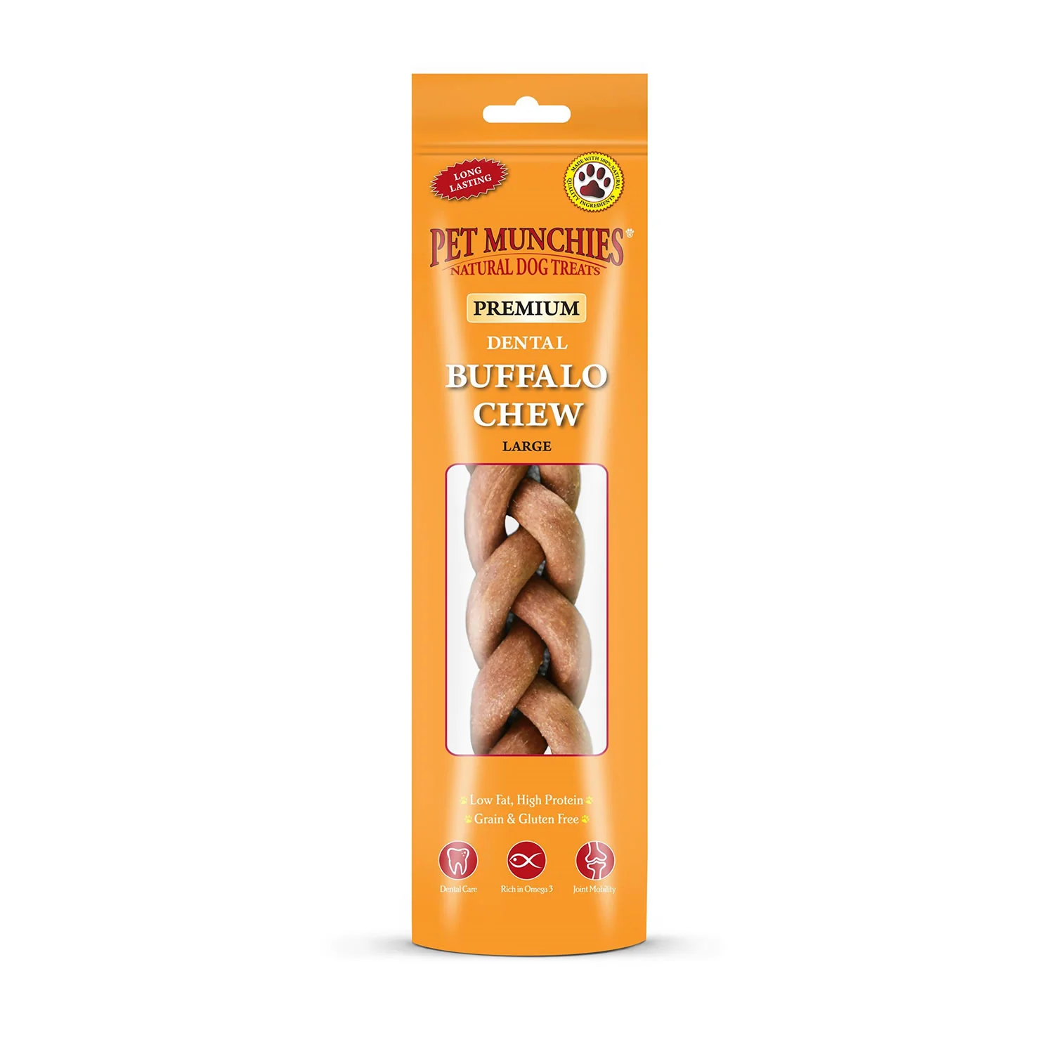 Pet Munchies Buffalo Dental Chew - Image 3