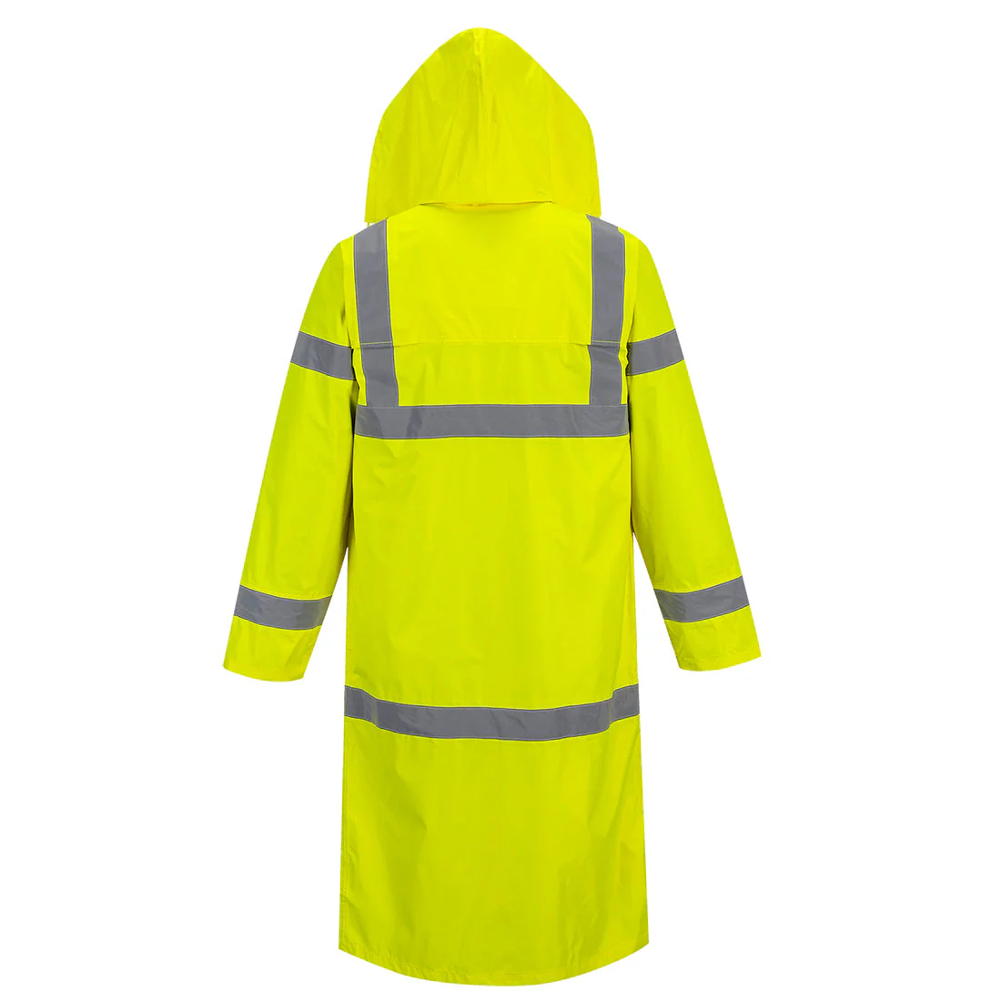 Portwest Hi-Vis Rain Coat 122cm - Image 3