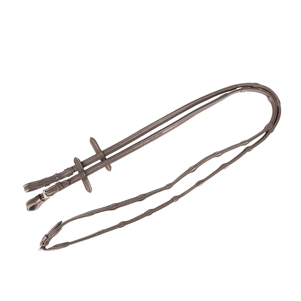 ProPresicce Continentale Soft Grip Leather Reins by Hy Equestrian - Image 2