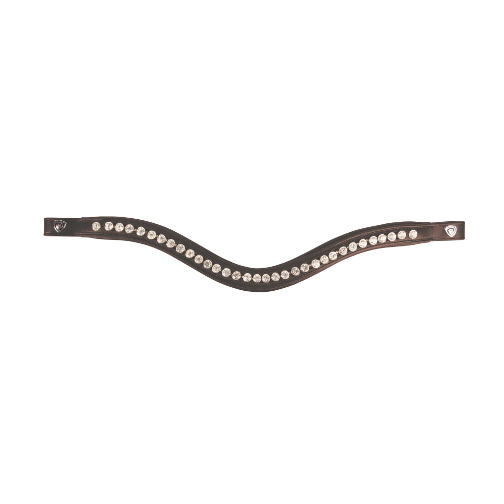 ProPresicce Signature Curved Diamante Browband by Hy Equestrian - Image 10