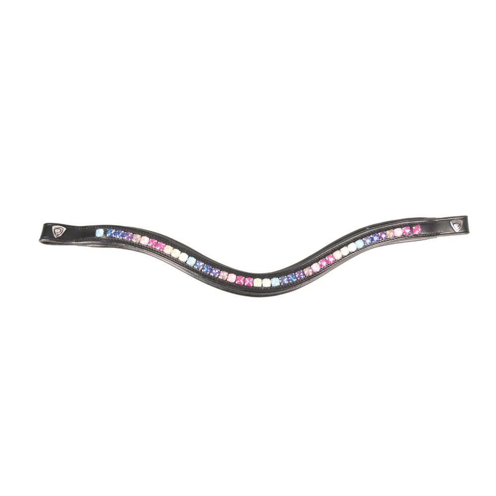 ProPresicce Signature Curved Diamante Browband by Hy Equestrian - Image 5