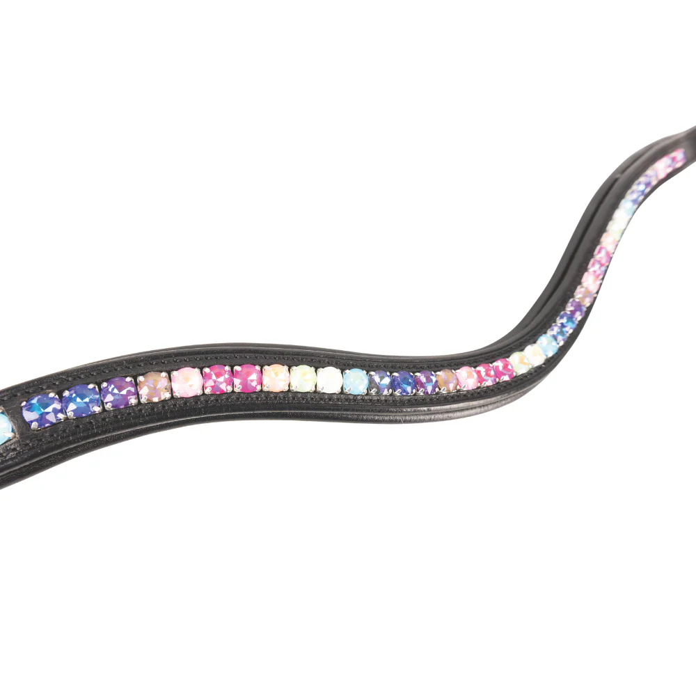 ProPresicce Signature Curved Diamante Browband by Hy Equestrian - Image 6