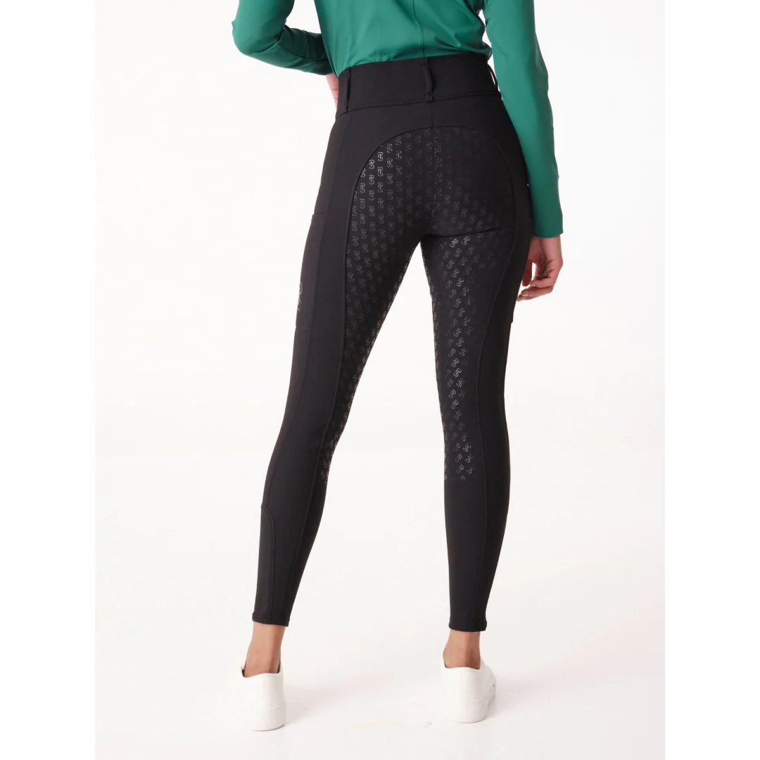 PS of Sweden Britney Black Full Grip Winter Breeches - Image 2