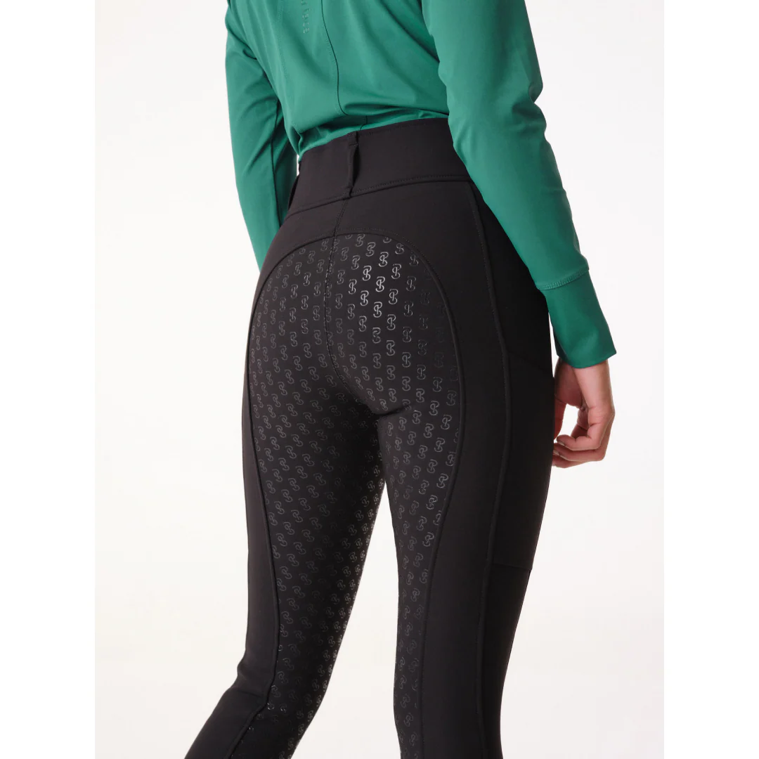 PS of Sweden Britney Black Full Grip Winter Breeches - Image 3
