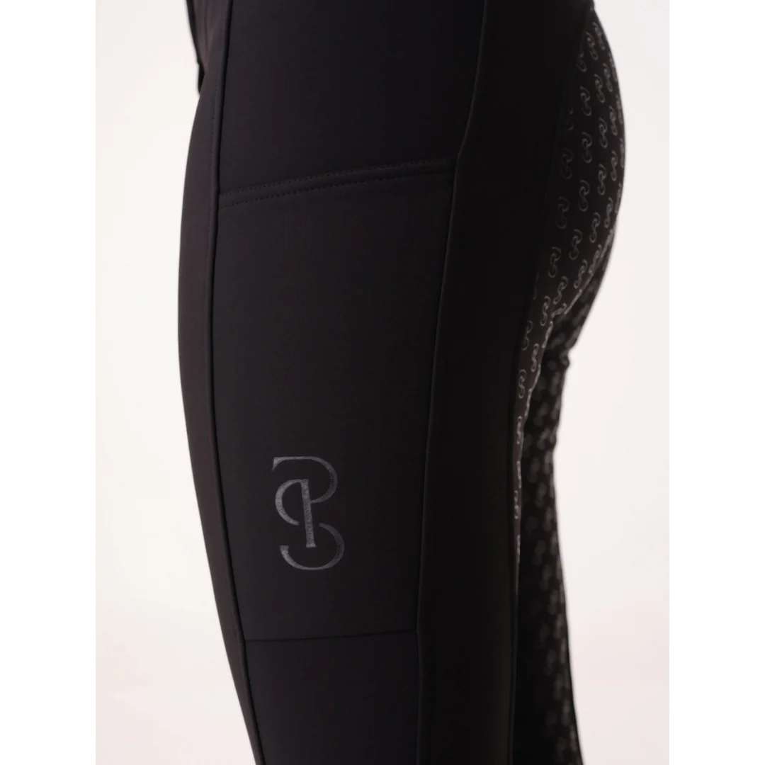 PS of Sweden Britney Black Full Grip Winter Breeches - Image 4