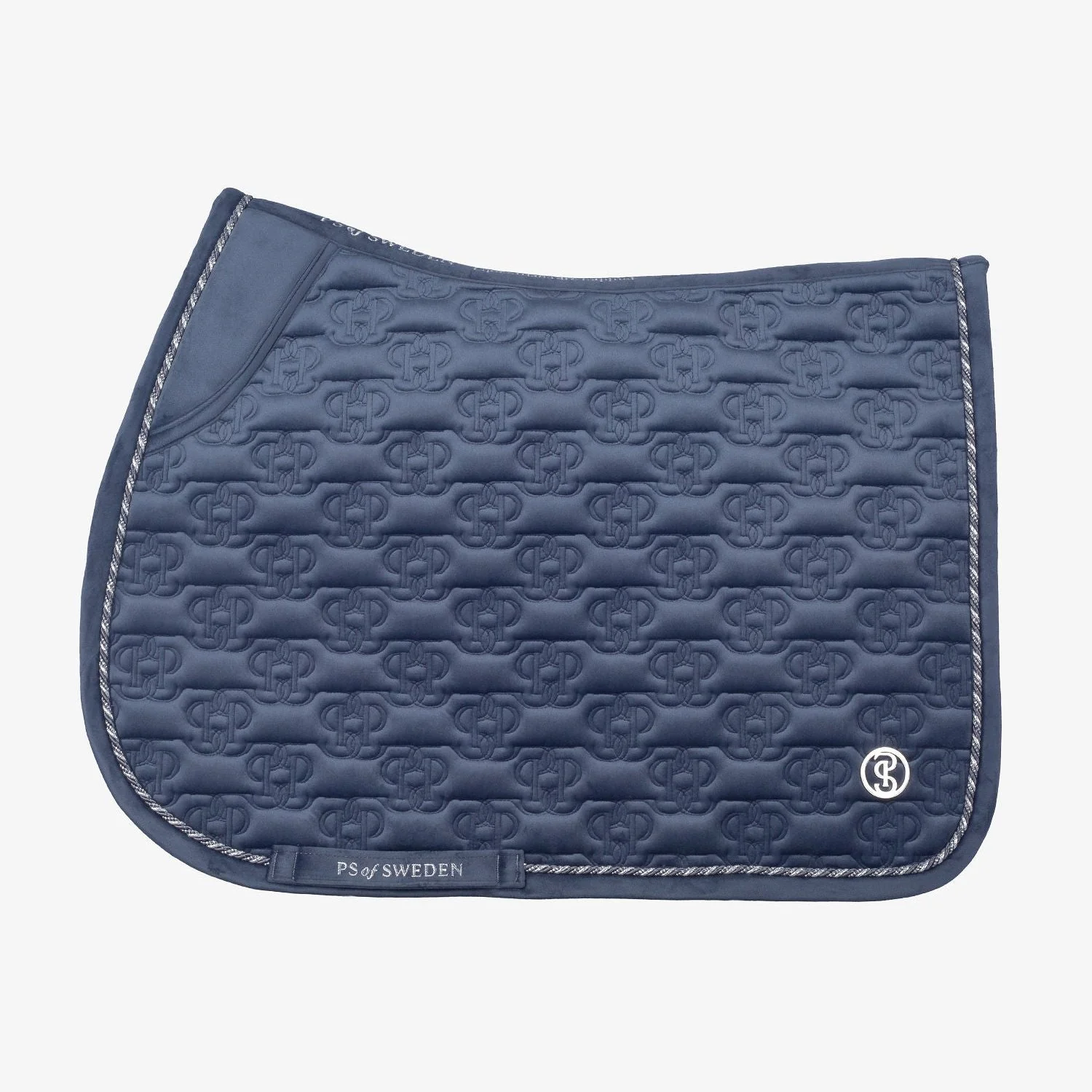 PS of Sweden Velvet Monogram Jump Saddle Pad - Image 2