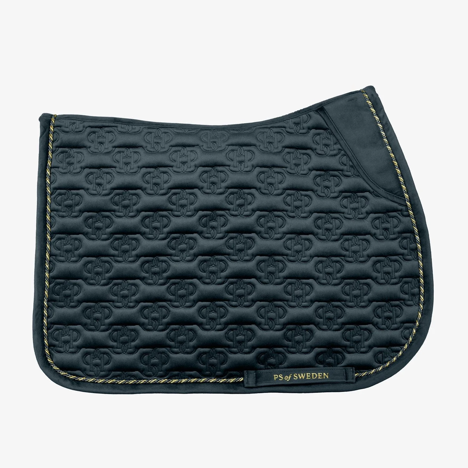 PS of Sweden Velvet Monogram Jump Saddle Pad - Image 4