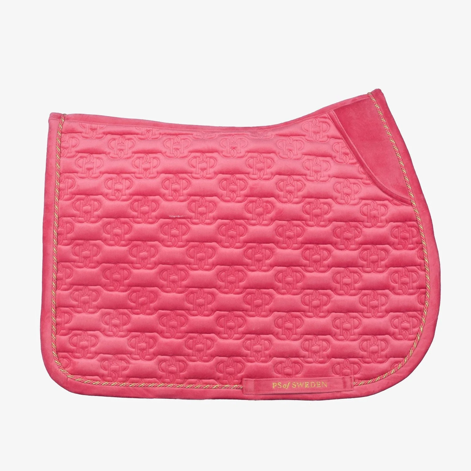 PS of Sweden Velvet Monogram Jump Saddle Pad - Image 7