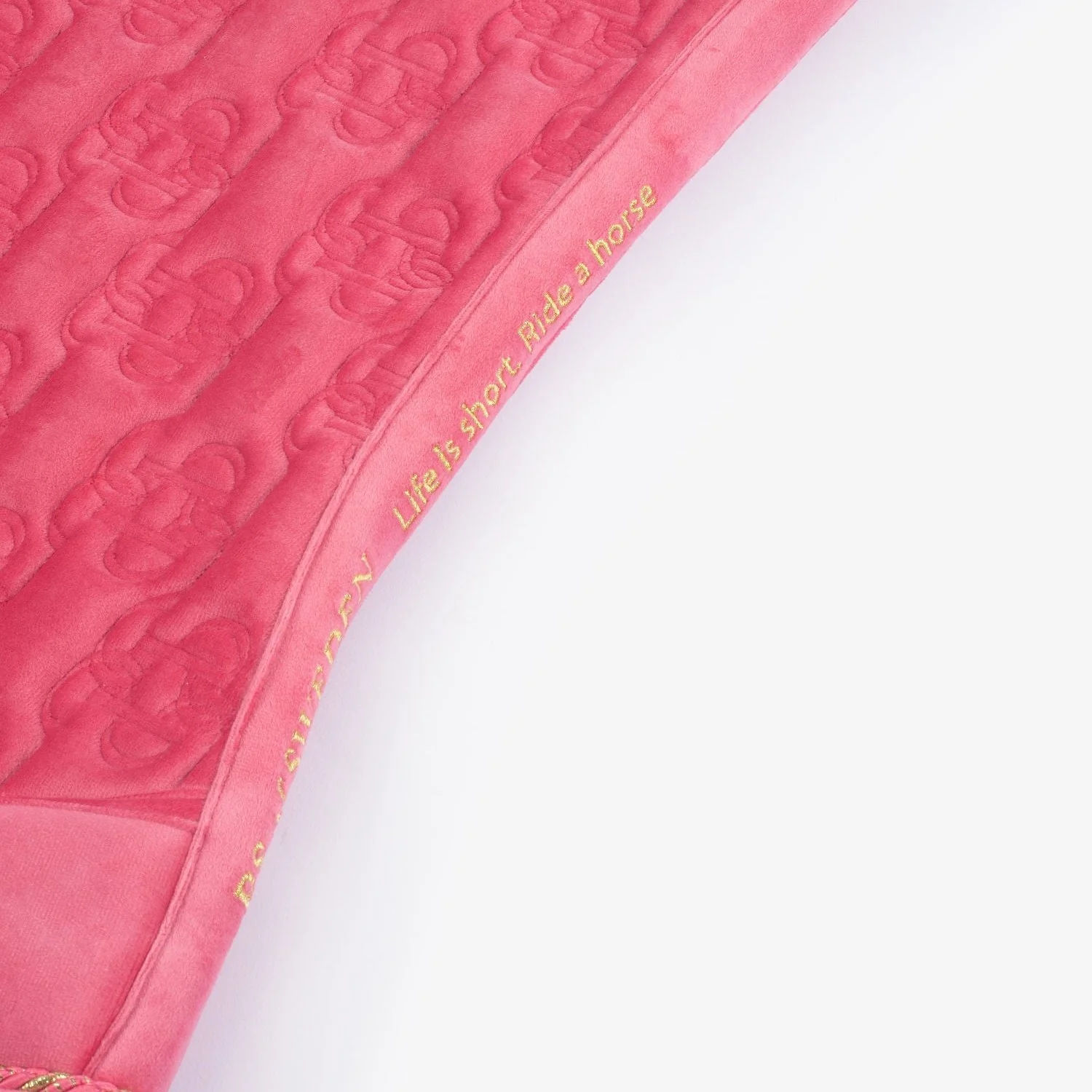 PS of Sweden Velvet Monogram Jump Saddle Pad - Image 9