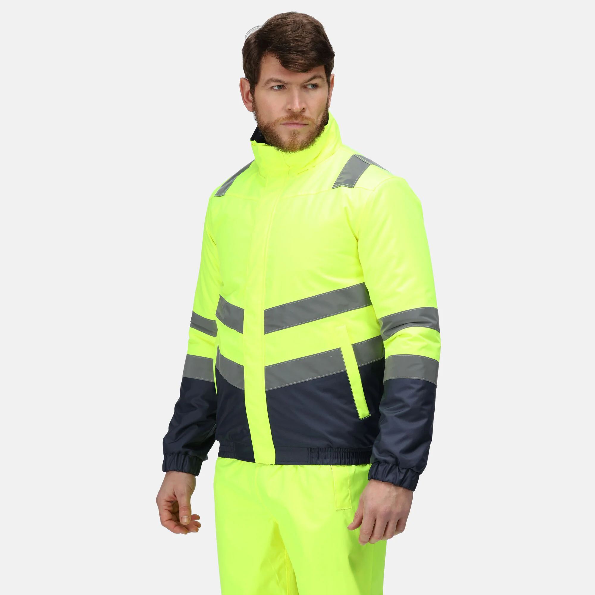 Regatta Professional Pro Hi-Vis Bomber Jacket - Image 7