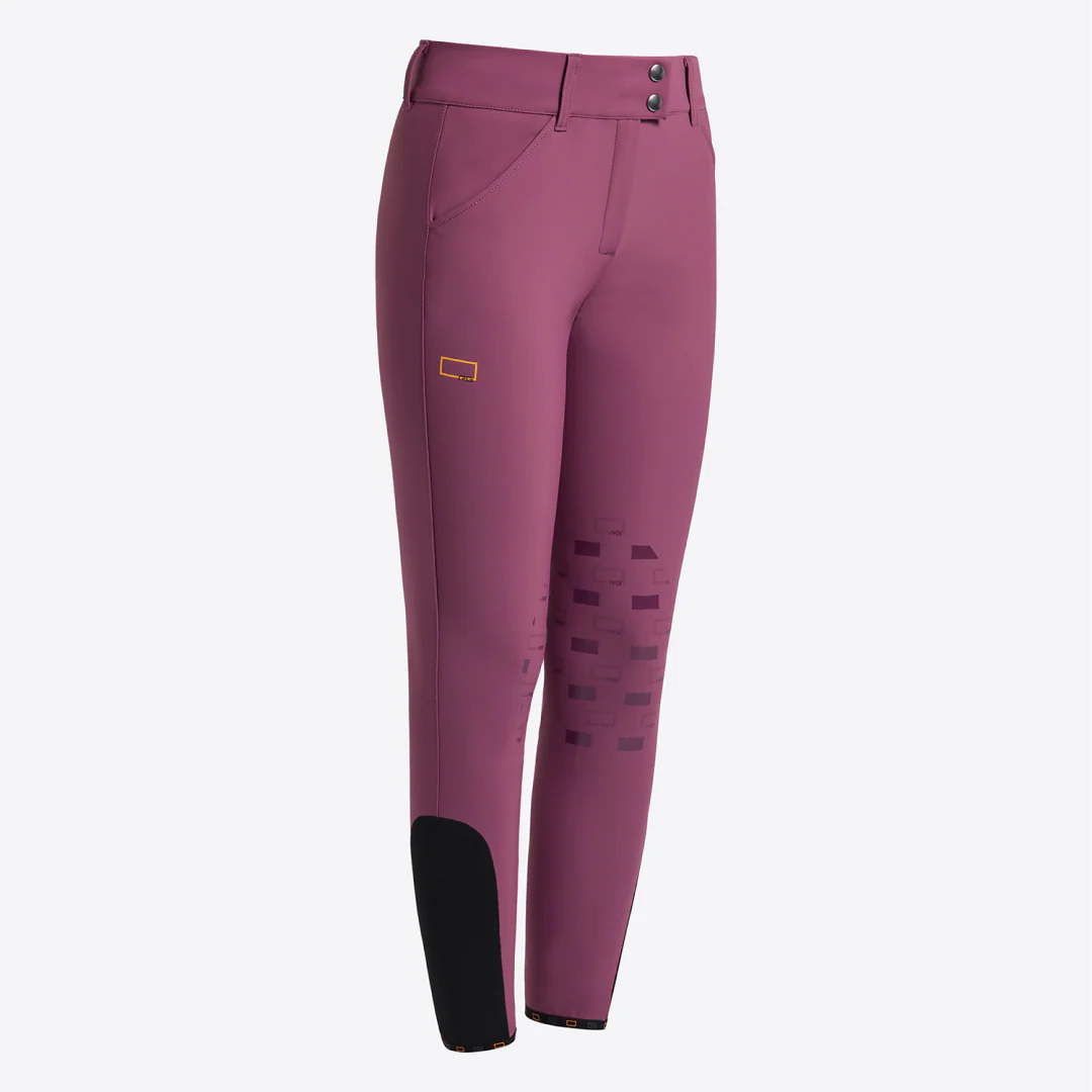 Rider's Gene Women's Knee Grip High Waist Jumping Brechees - Image 5