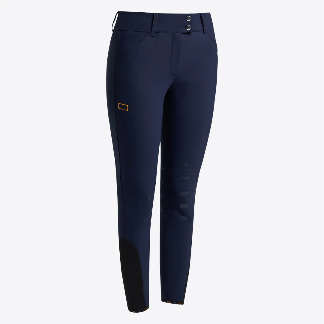 Rider's Gene Women's Knee Grip High Waist Jumping Brechees - Image 7