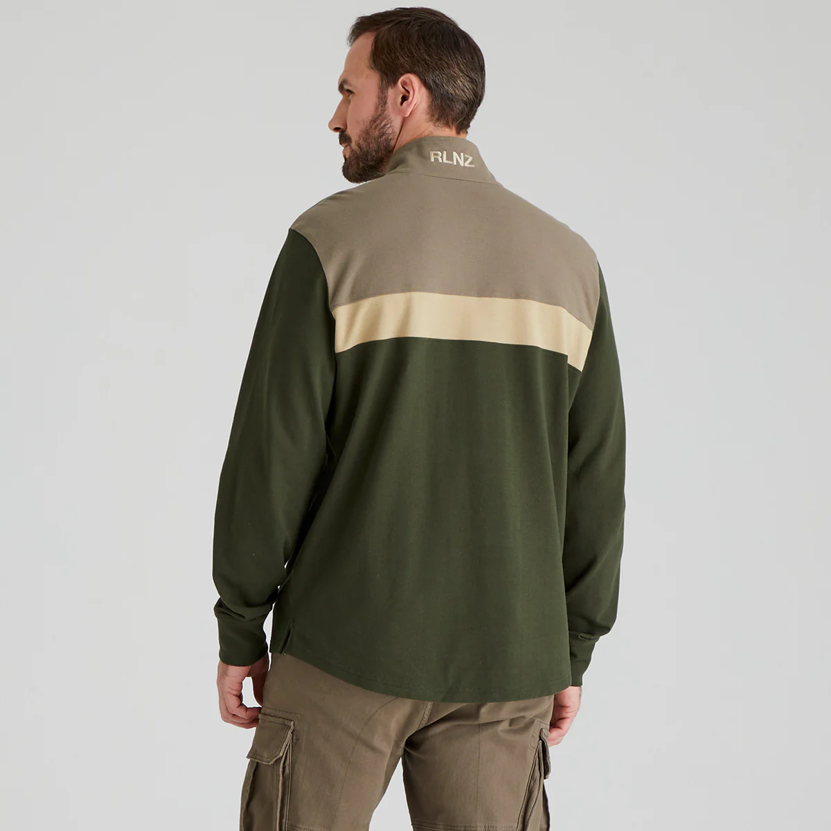 Ridgeline Mens Backslider Rugby Top - Image 4