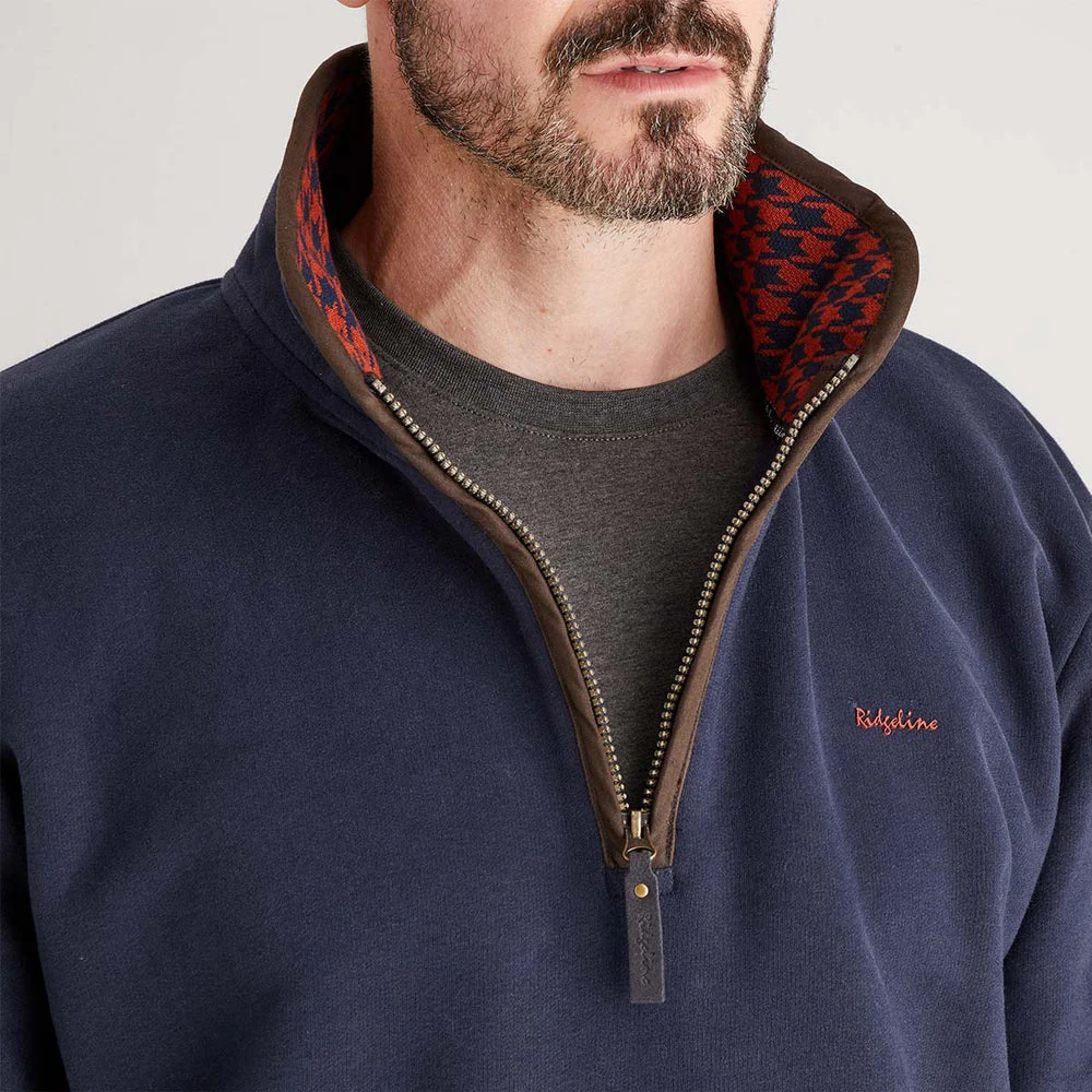 Ridgeline Mens Brancaster 1/4 Zip Top - Image 5