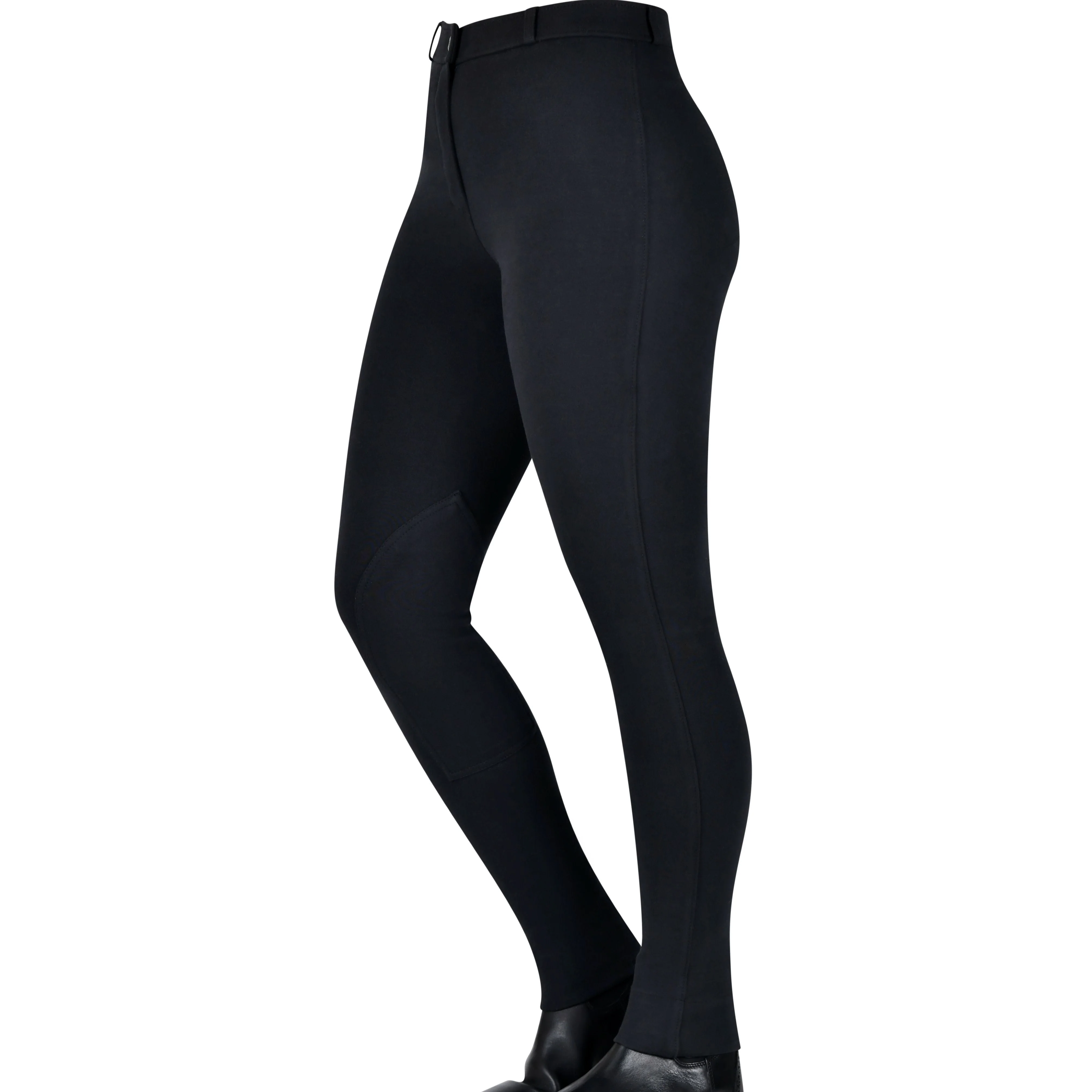 Saxon Warm Up Ladies Zip Front Jodhpurs - Image 3
