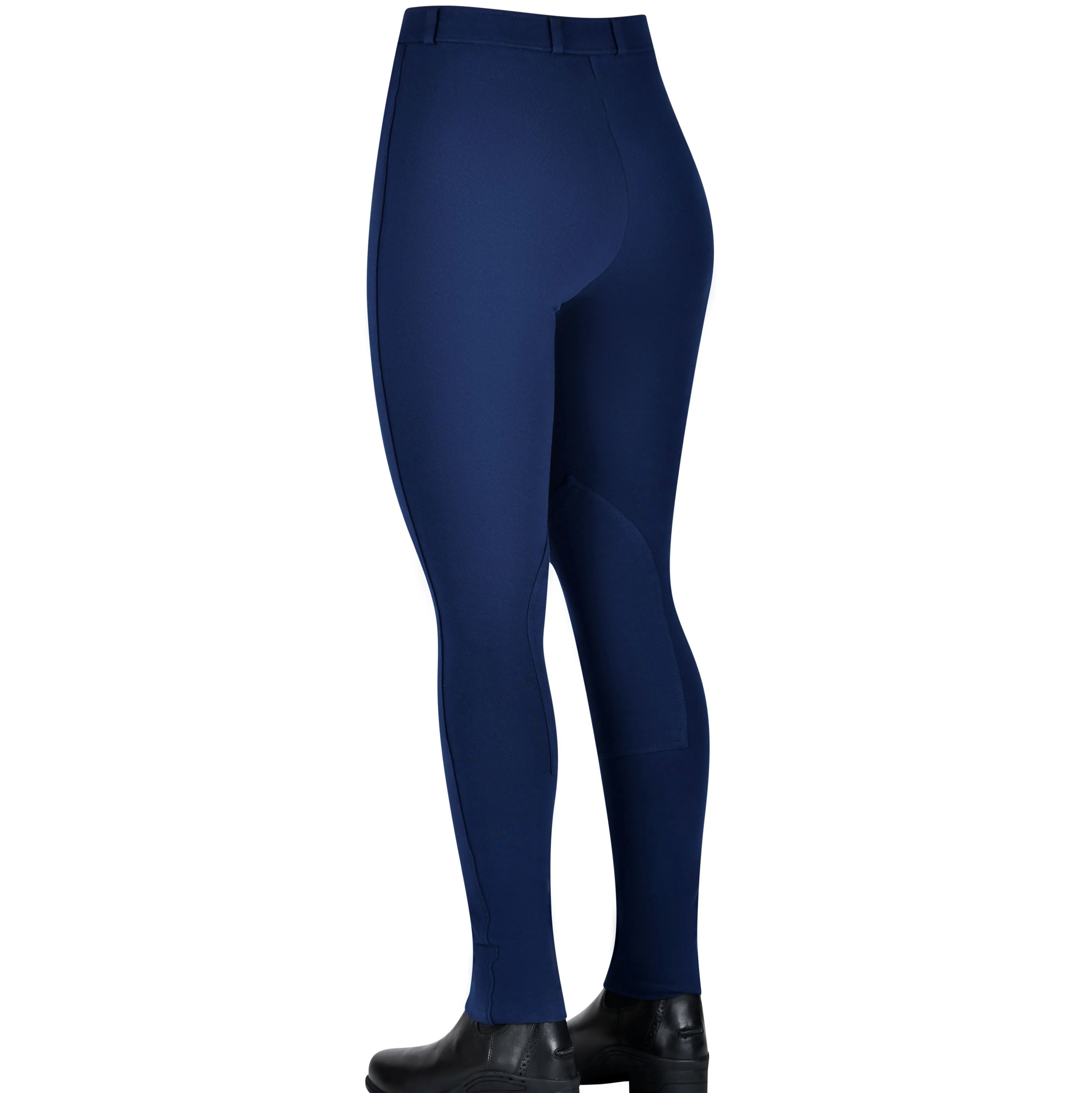 Saxon Warm Up Ladies Zip Front Jodhpurs - Image 6