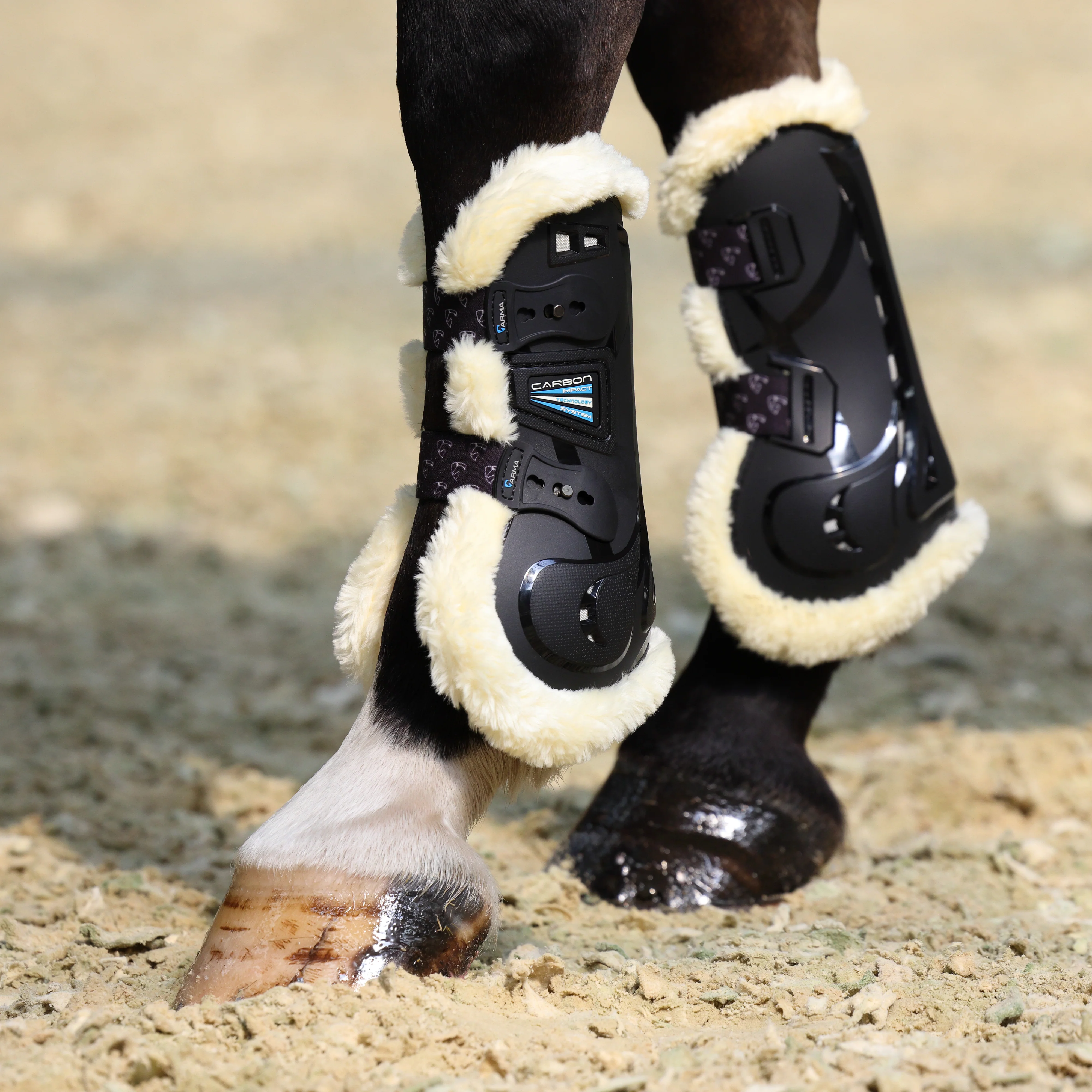 Shires ARMA Carbon SupaFleece Tendon Boots - Image 13