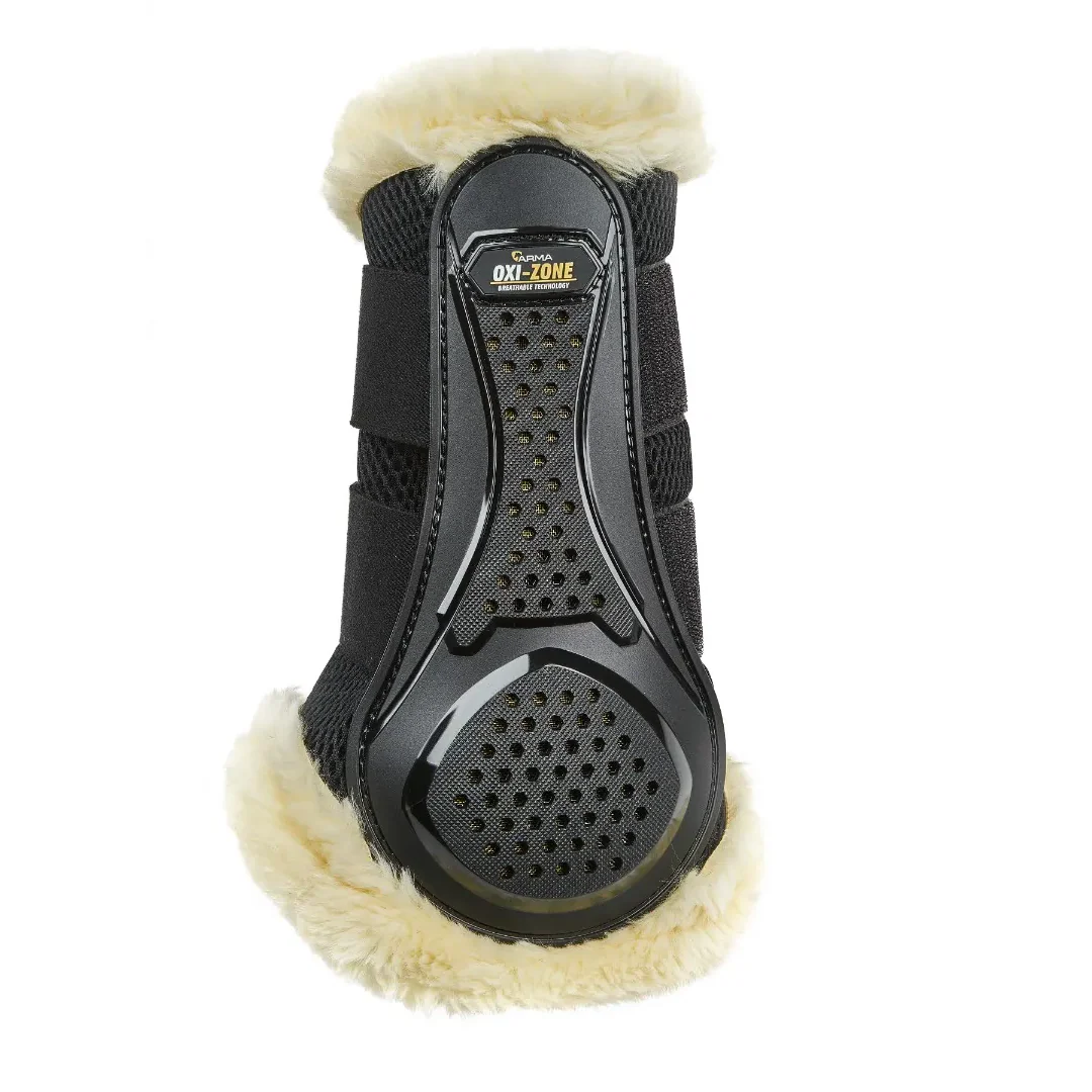 Shires ARMA OXI-ZONE Supafleece Brushing Boots - Image 2