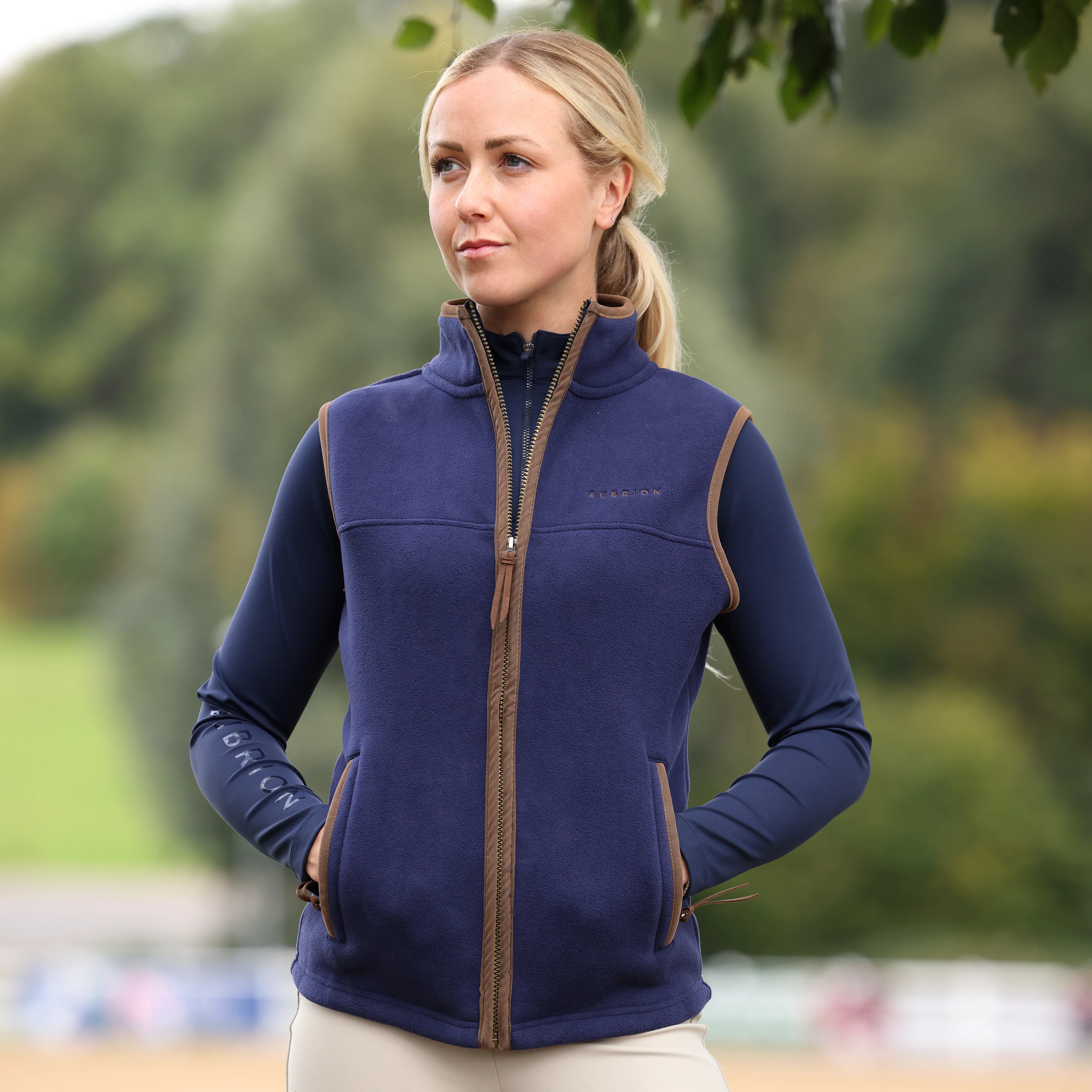 Shires Aubrion Core Ladies Fleece Gilet - Image 11