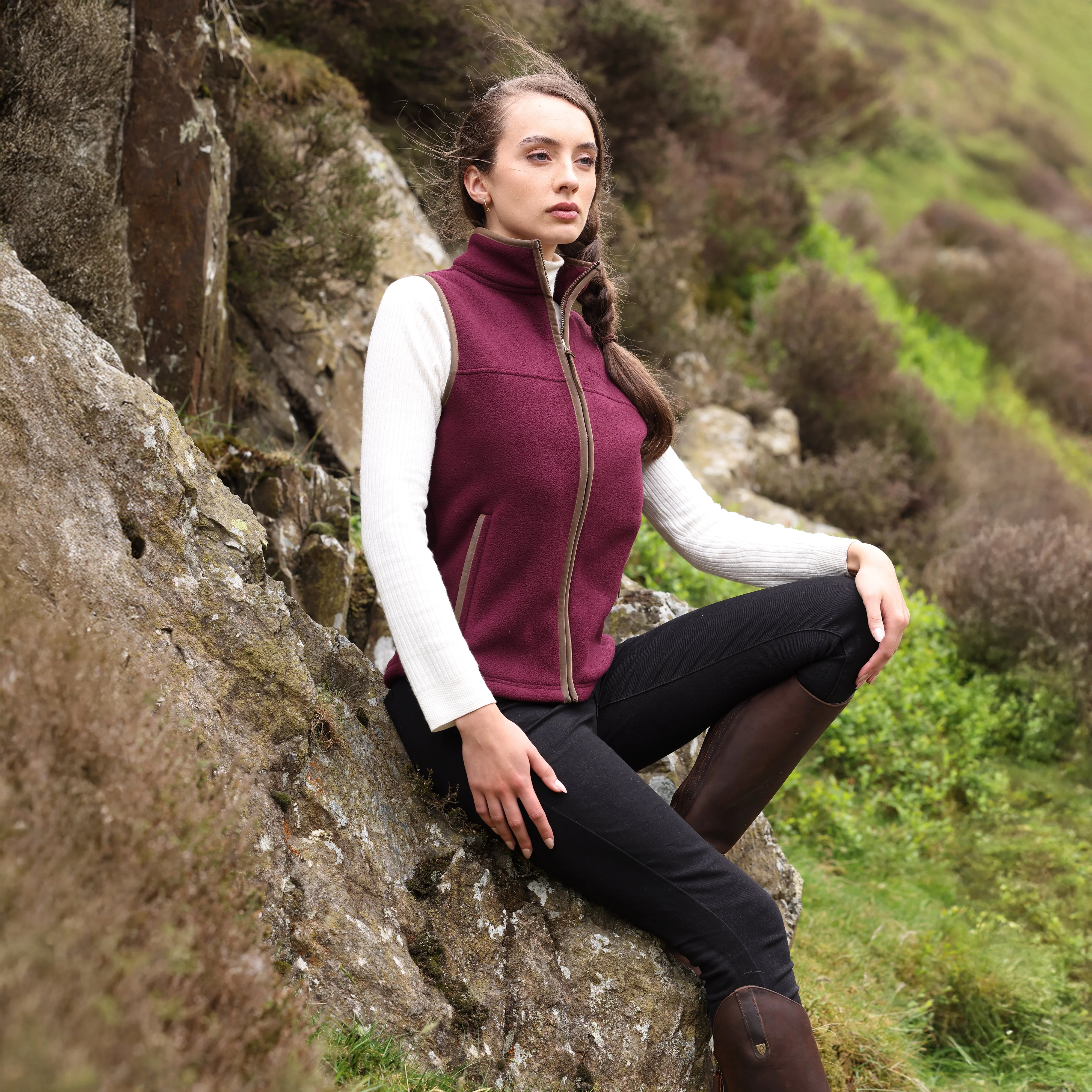 Shires Aubrion Core Ladies Fleece Gilet - Image 19