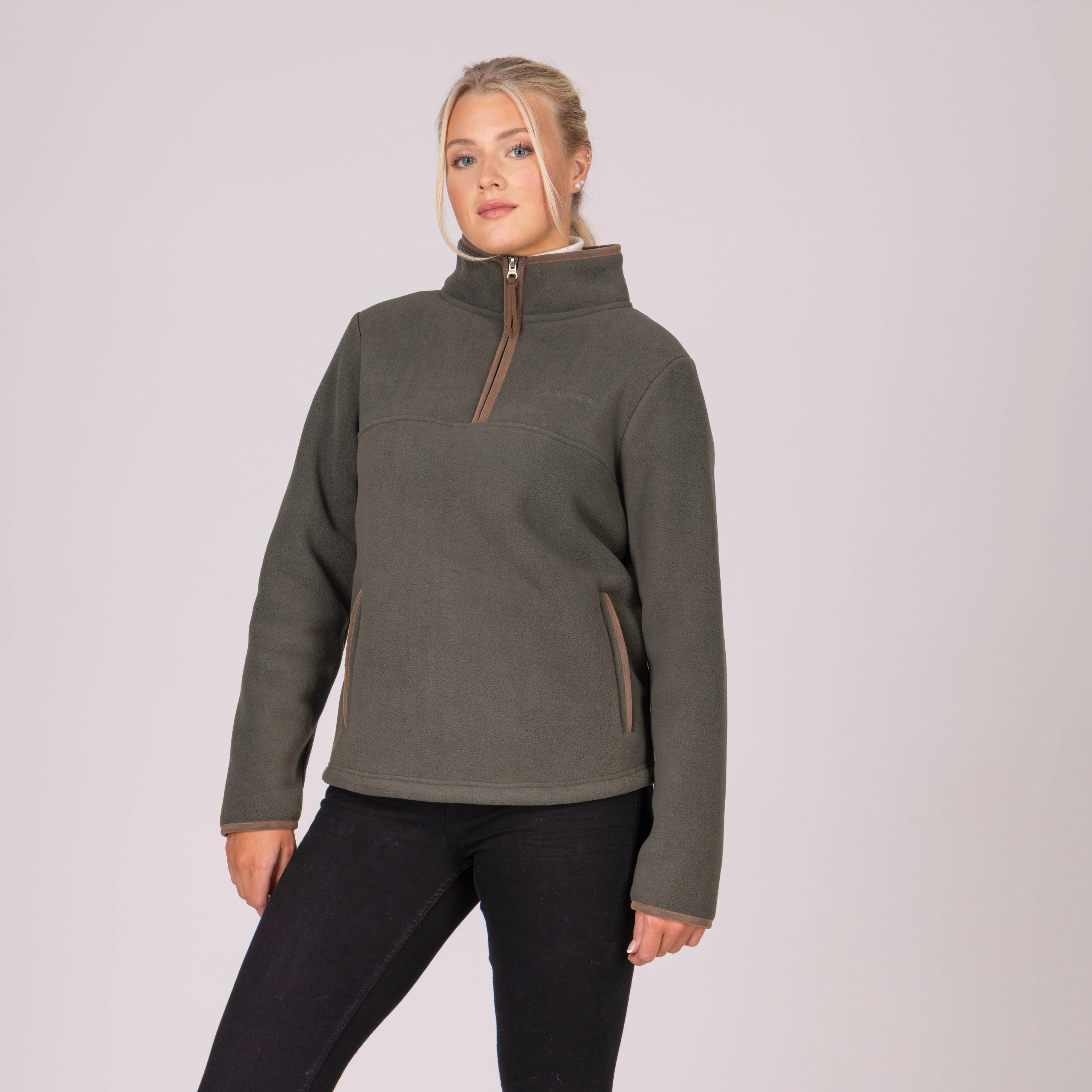 Shires Aubrion Core Ladies Half Zip Fleece - Image 10