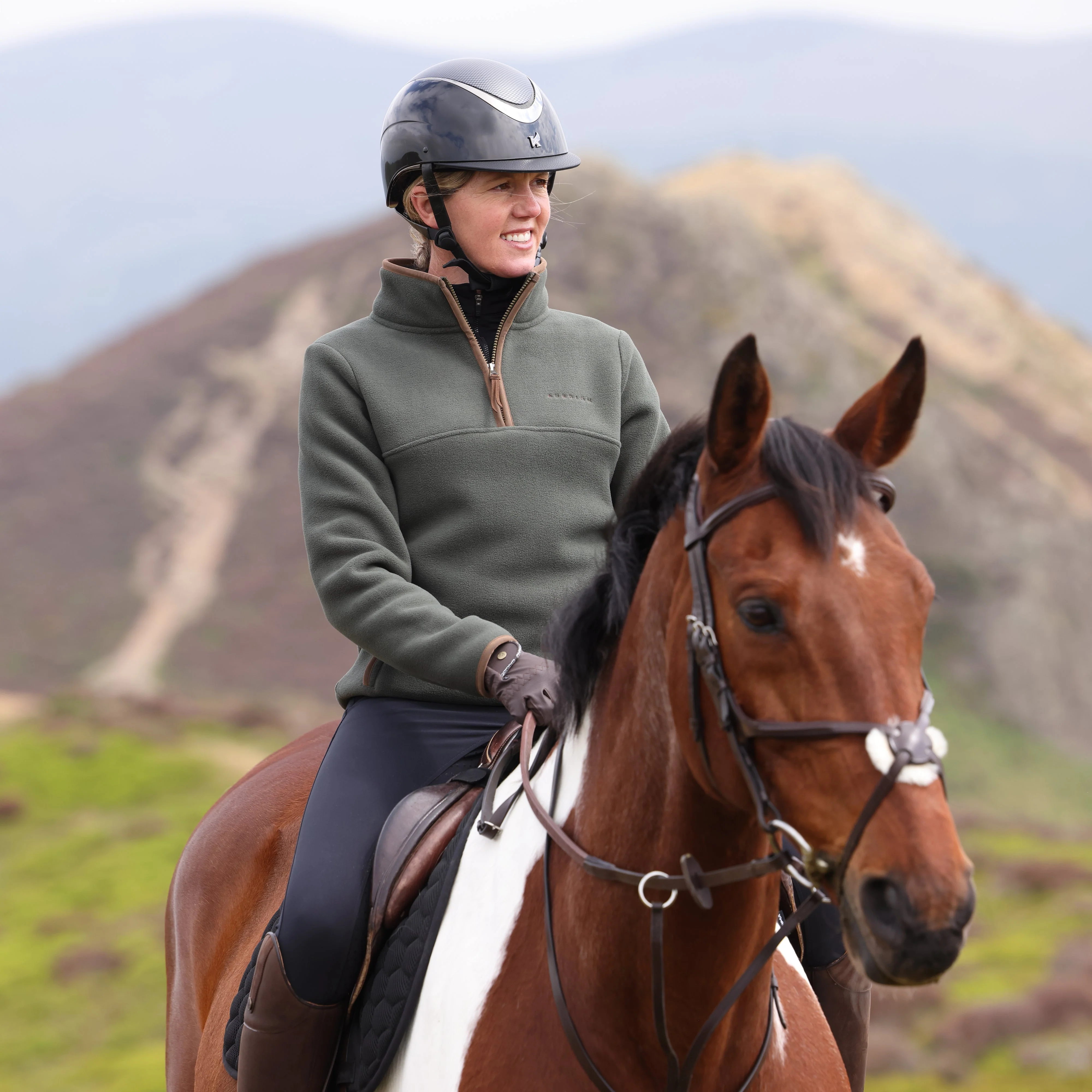 Shires Aubrion Core Ladies Half Zip Fleece - Image 11