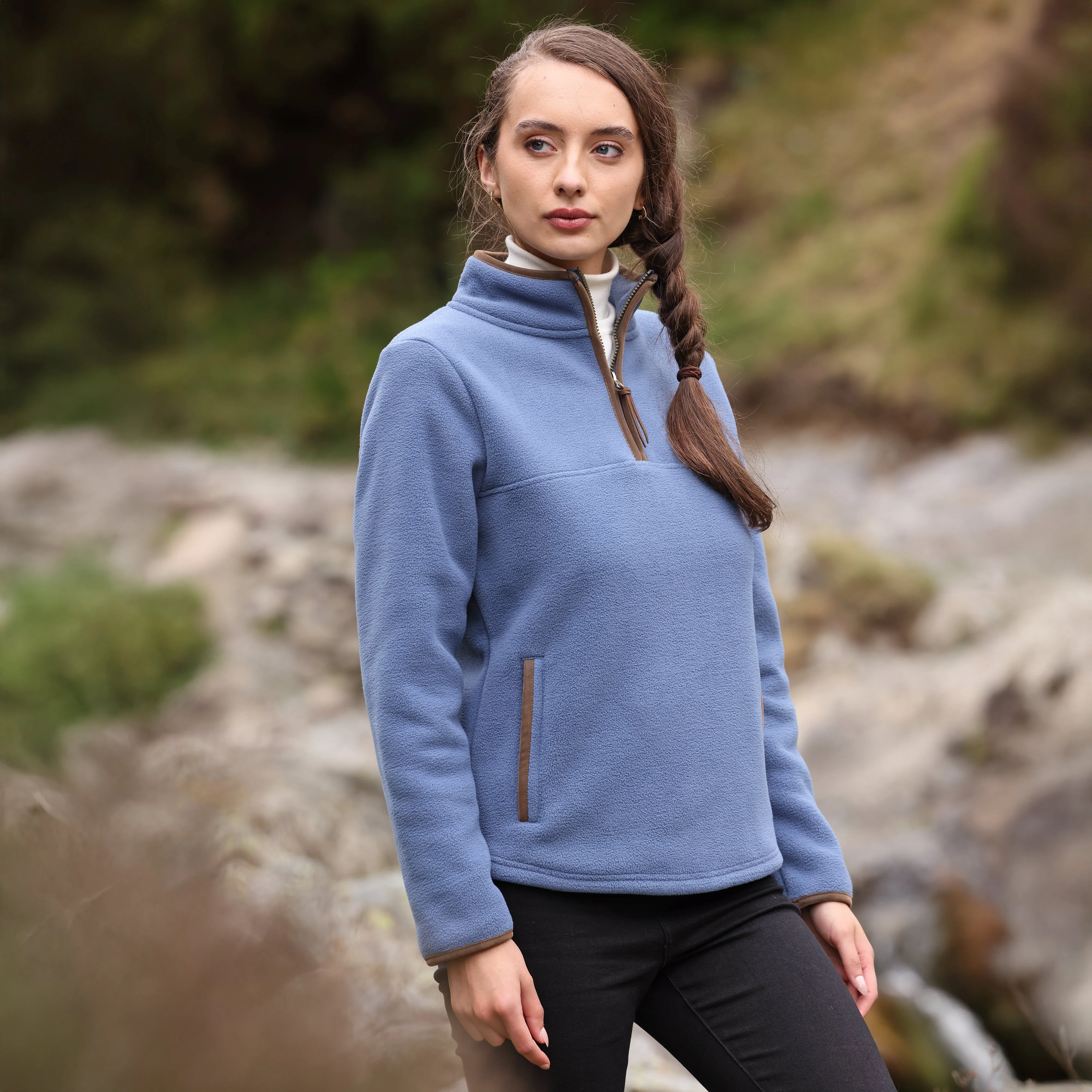 Shires Aubrion Core Ladies Half Zip Fleece - Image 14