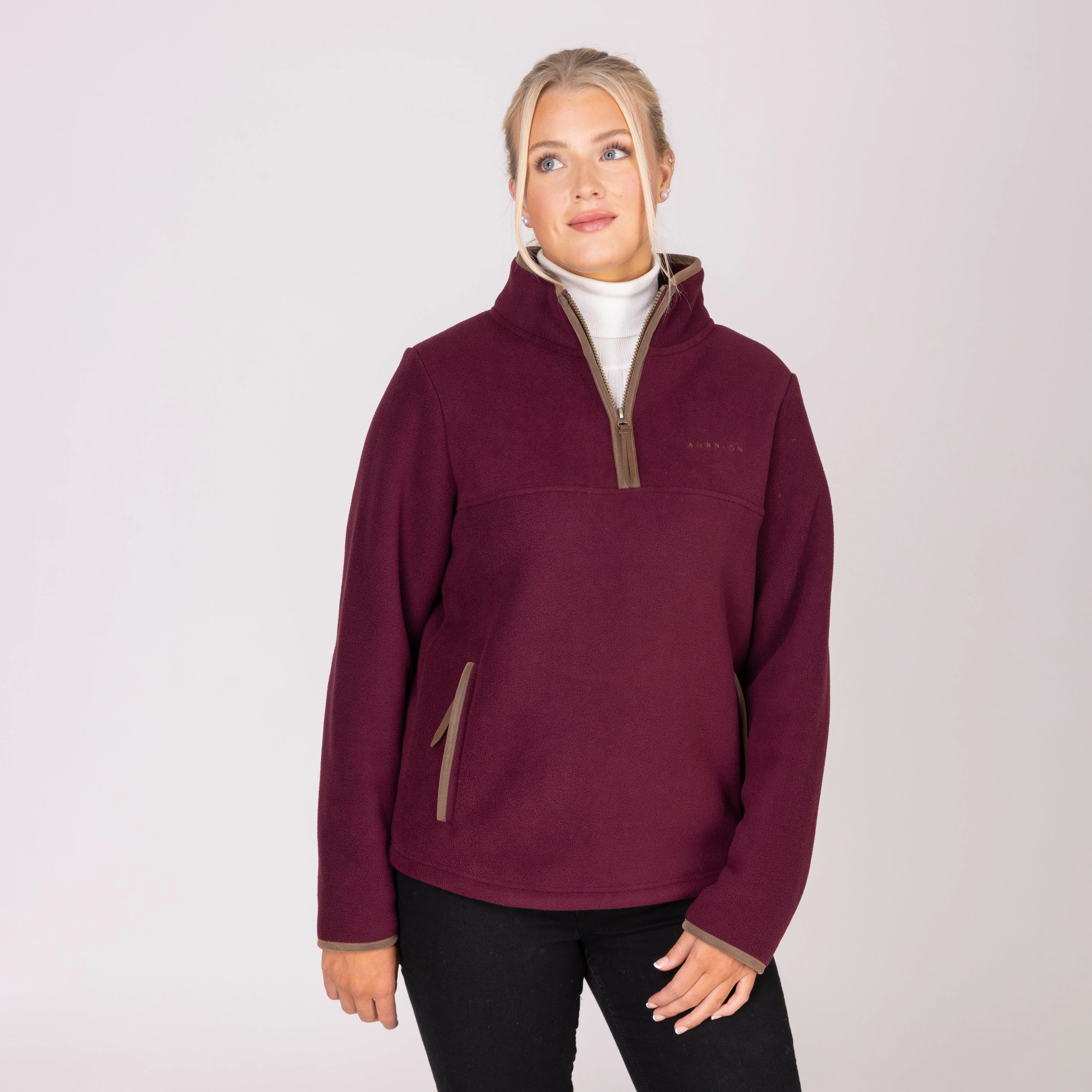 Shires Aubrion Core Ladies Half Zip Fleece - Image 16