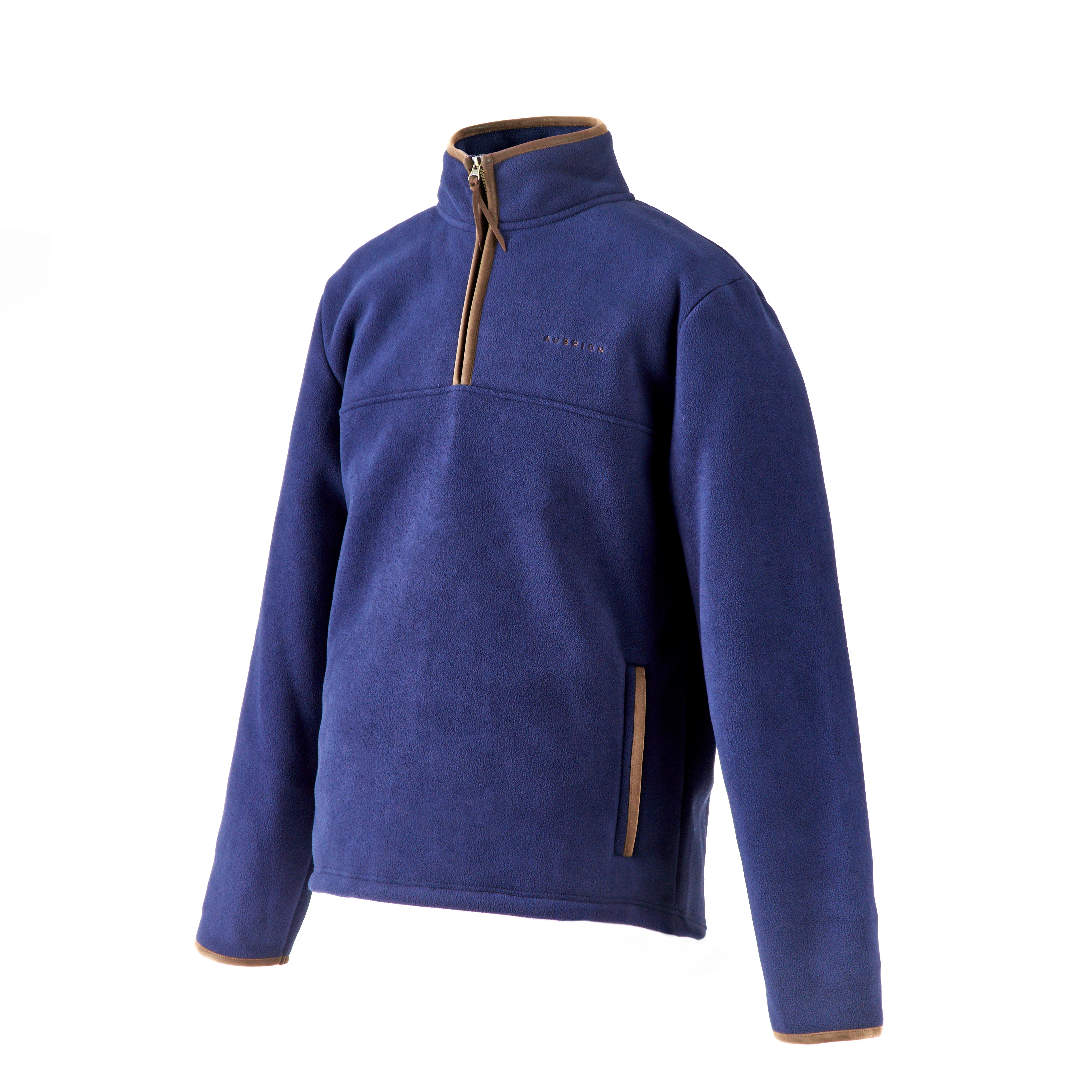 Shires Aubrion Core Men's Half Zip Fleece - Image 3