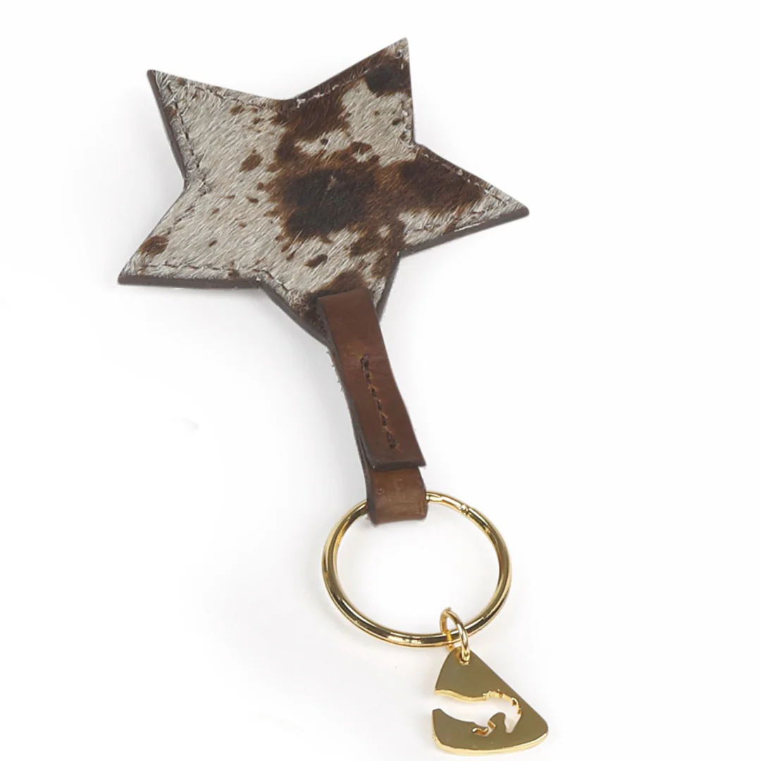 Shires Aubrion Cowhide Keyring - Image 2
