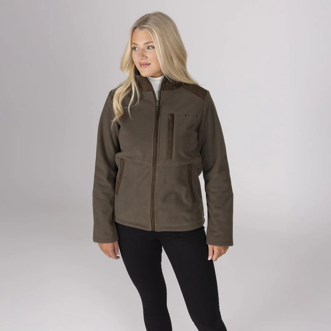 Shires Aubrion Heritage Unisex Full Zip Fleece - Image 3