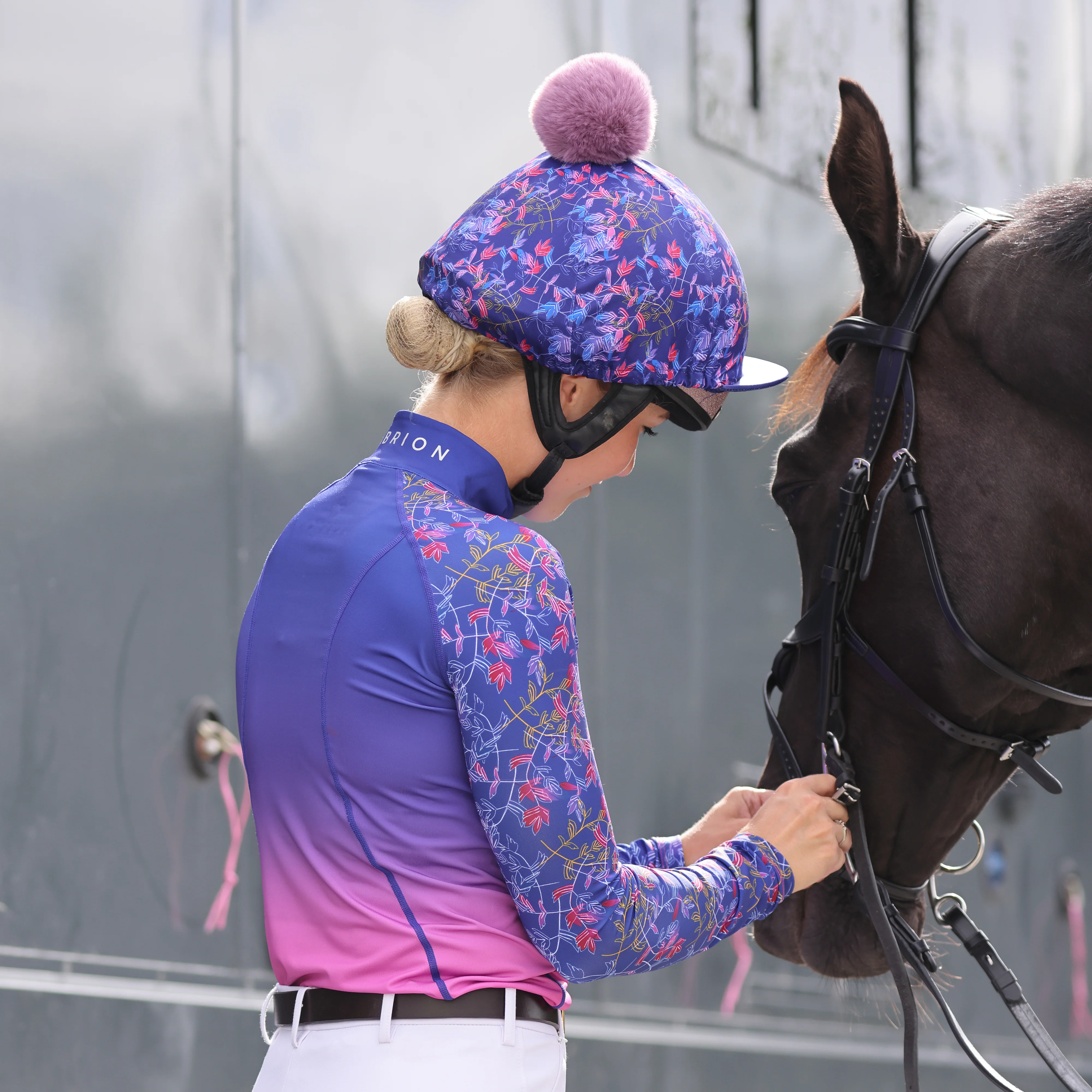 Shires Aubrion Hyde Park Ladies Cross Country Shirt - Image 15