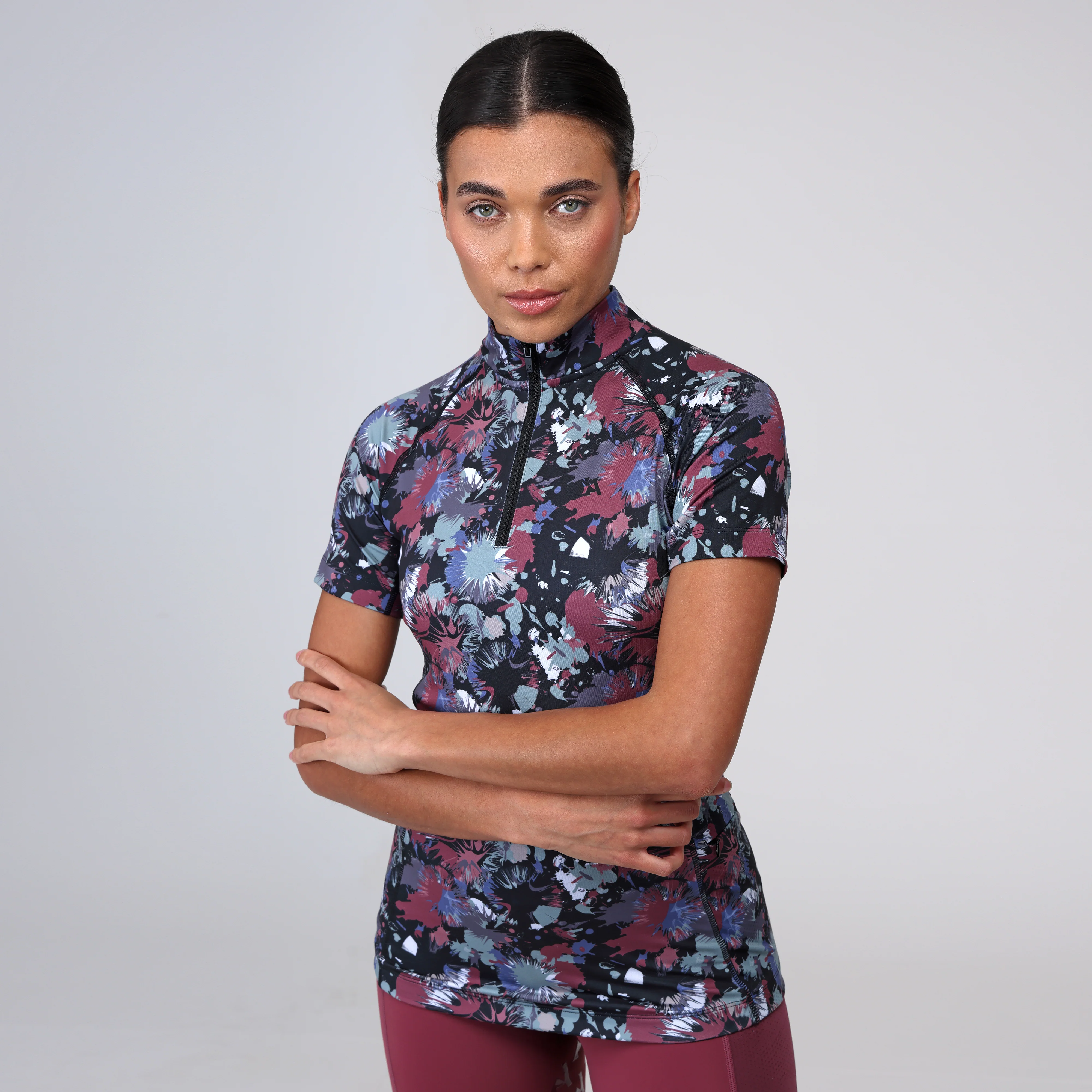 Shires Aubrion Ladies React Short Sleeve Base Layer - Image 18