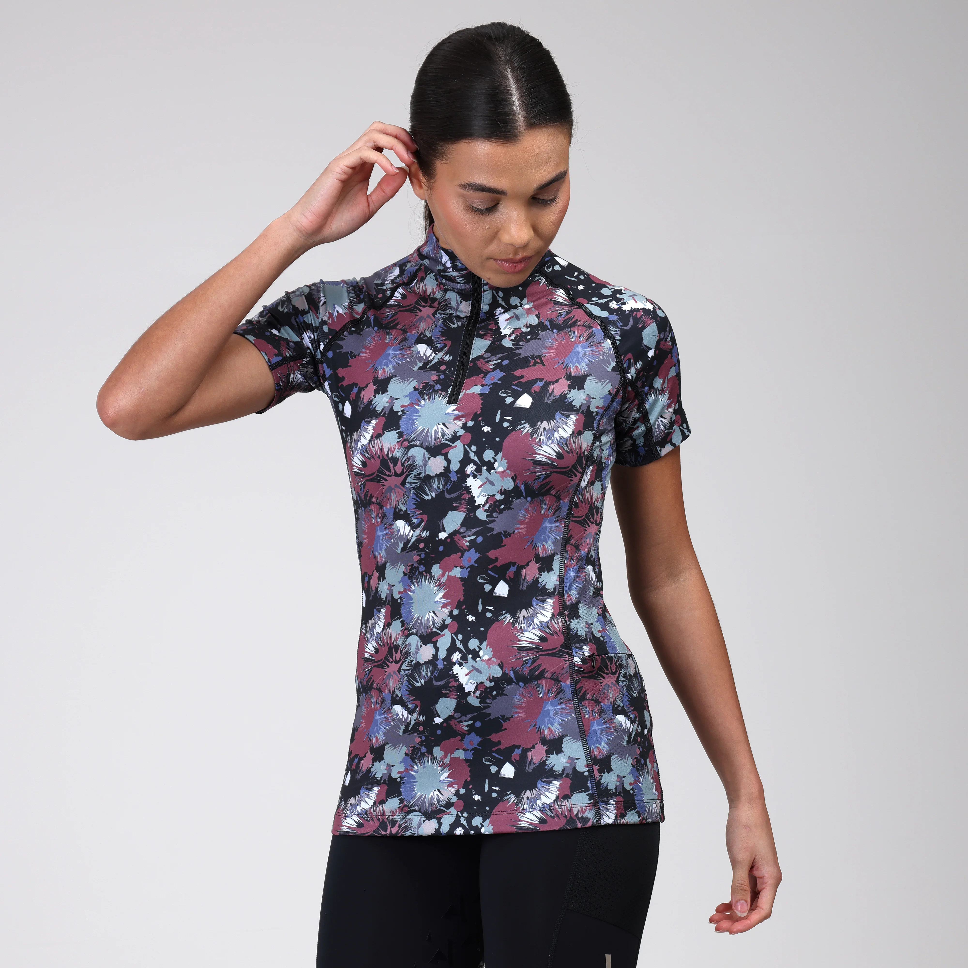 Shires Aubrion Ladies React Short Sleeve Base Layer - Image 19