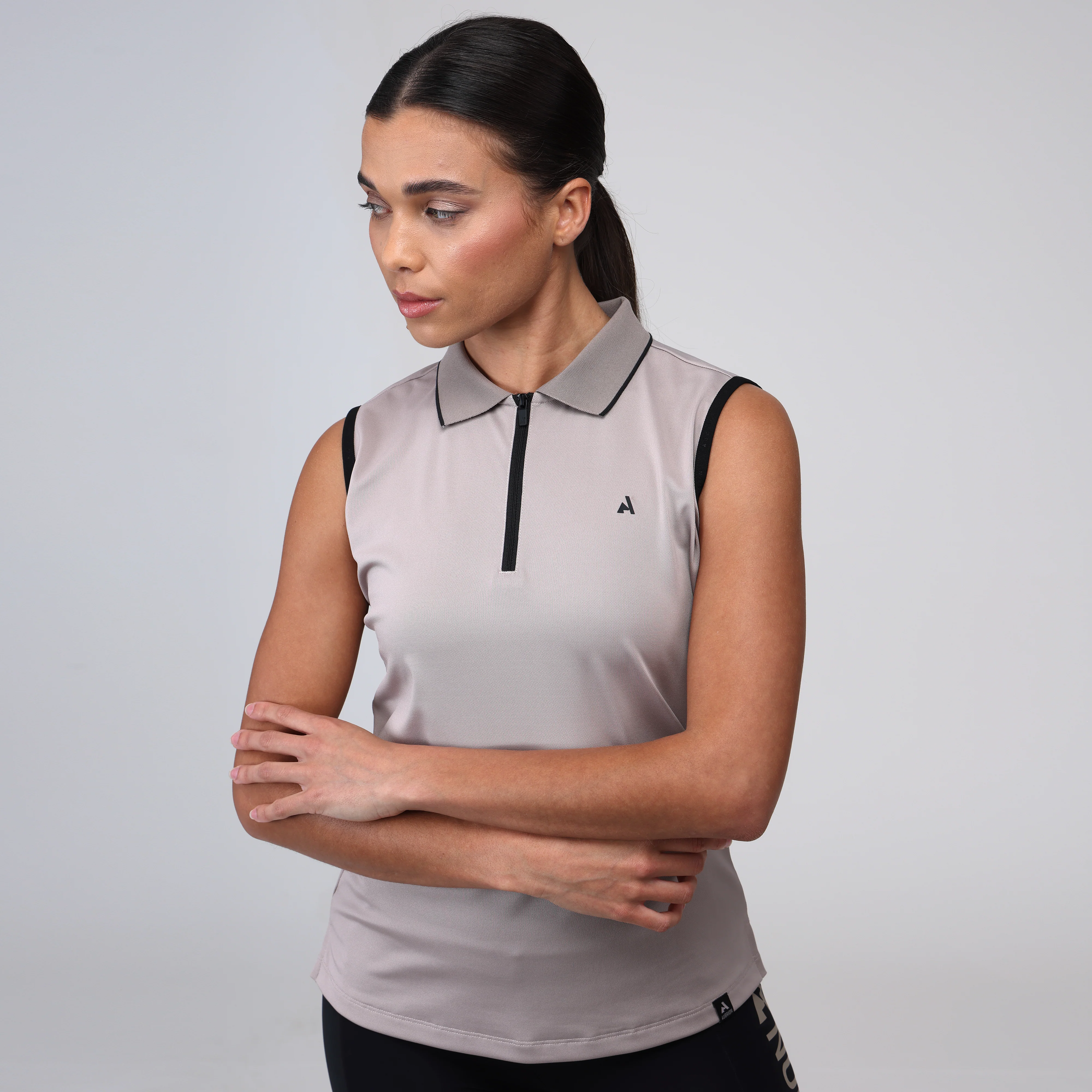Shires Aubrion Ladies React Sleeveless Tech Polo - Image 21