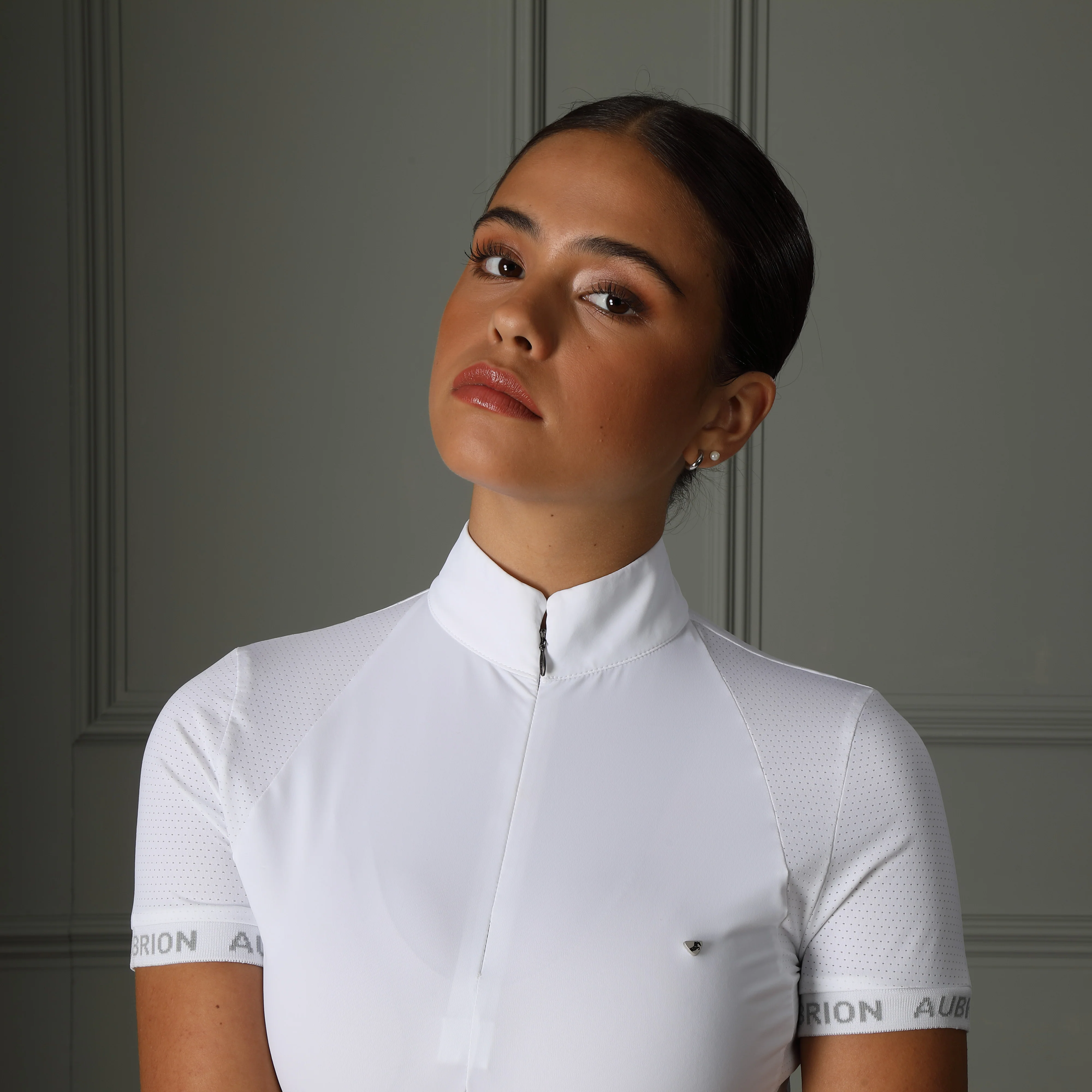 Shires Aubrion Newbel Ladies Show Shirt - Image 7