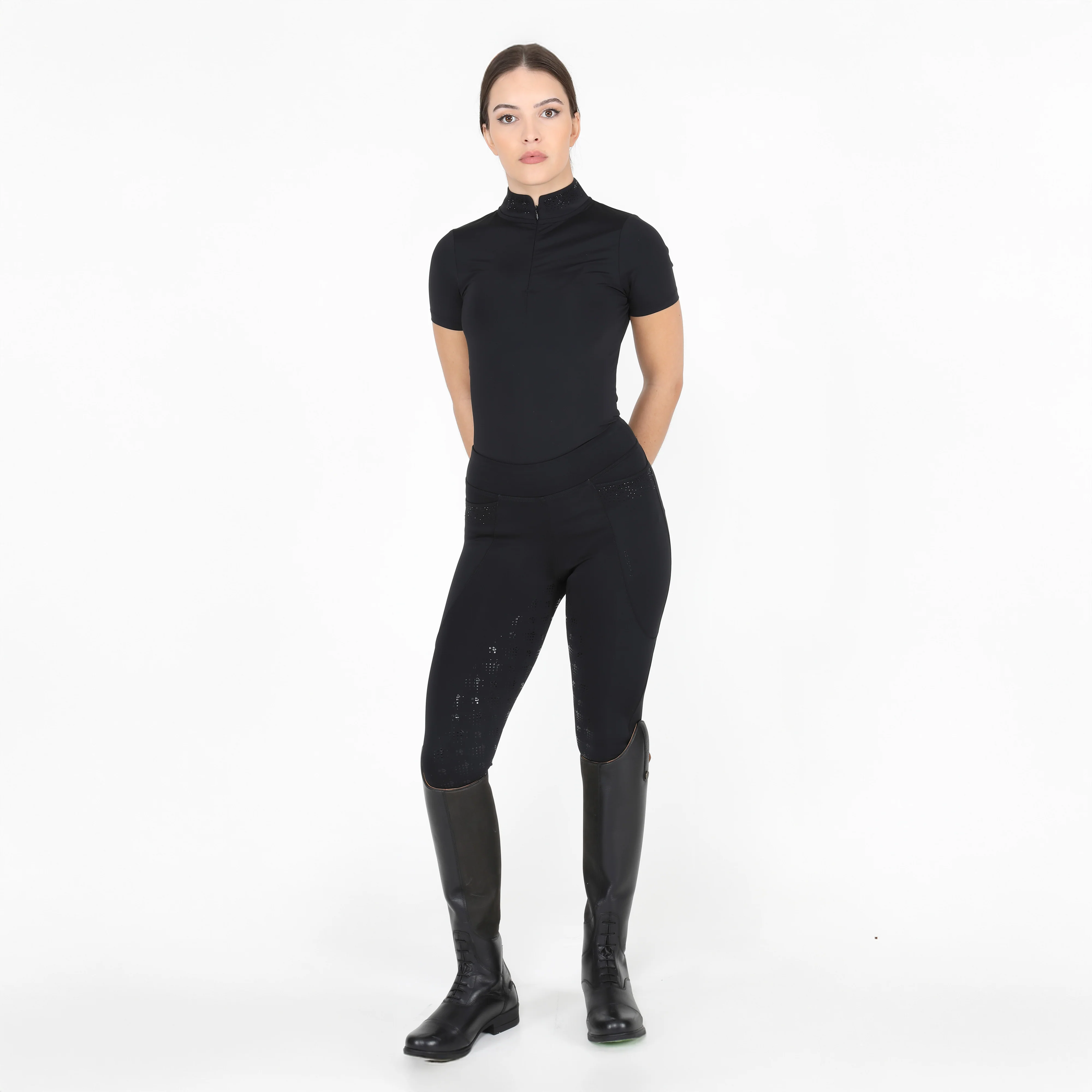 Shires Aubrion Optima GX Riding Tights - Image 13