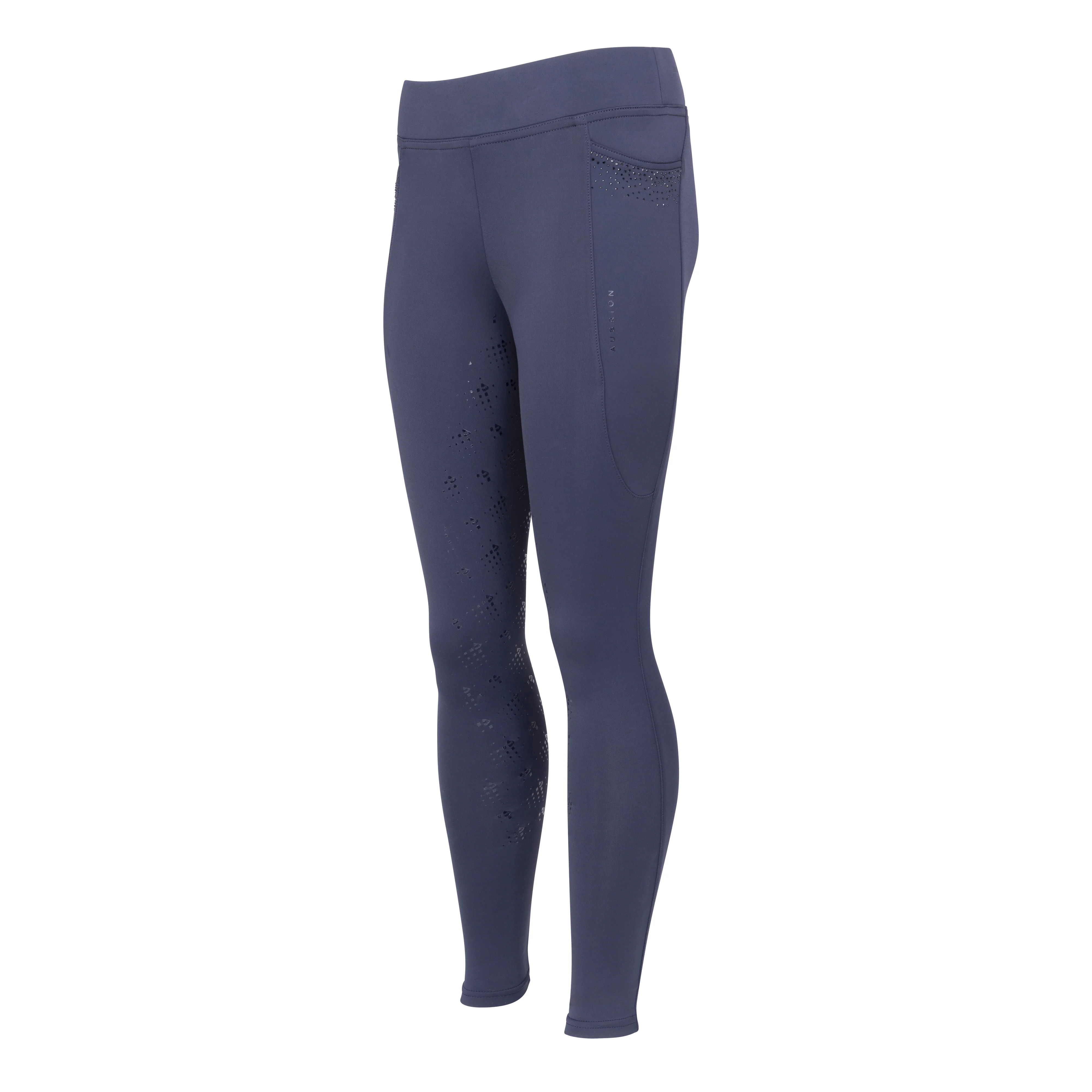 Shires Aubrion Optima GX Riding Tights - Young Rider - Image 13