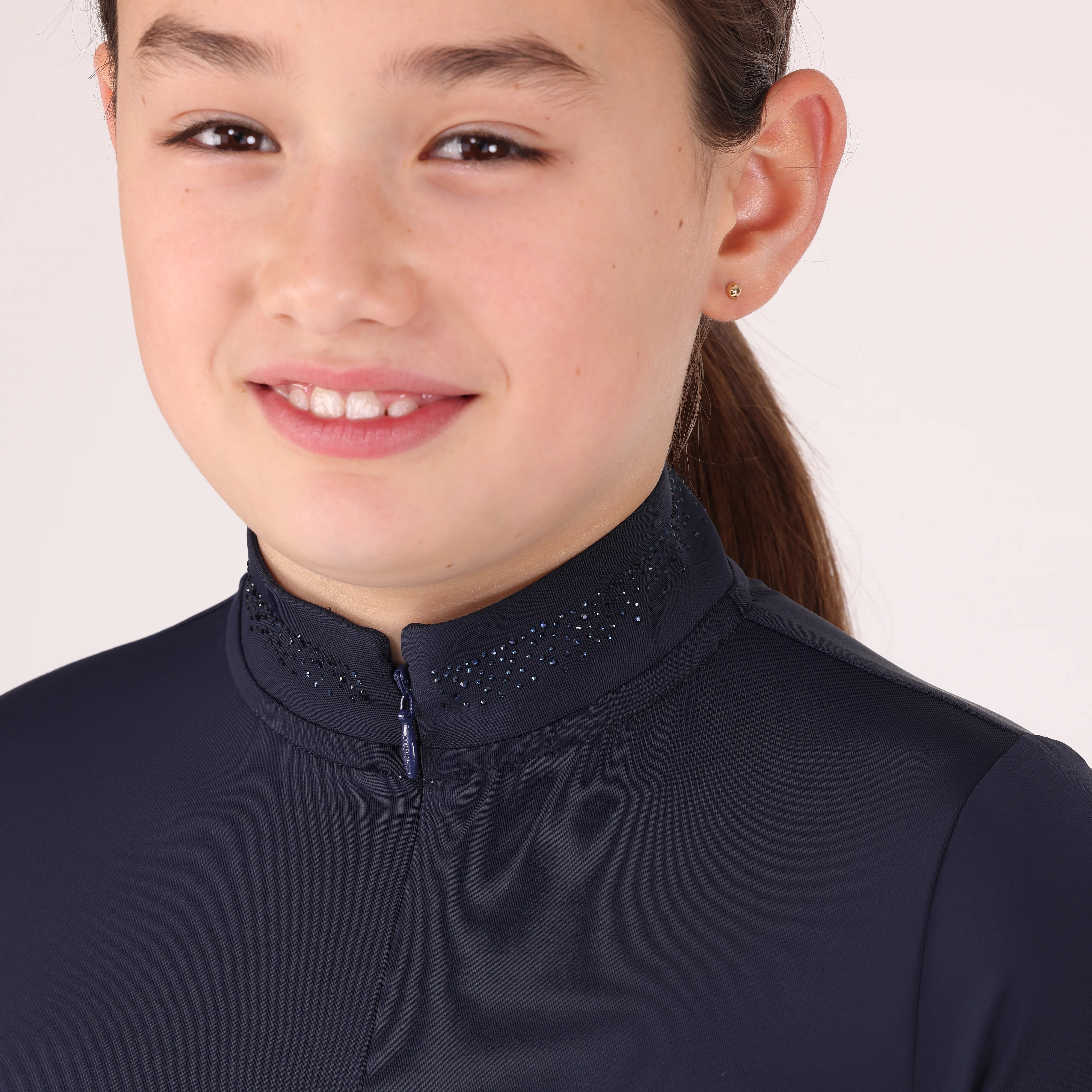 Shires Aubrion Optima GX Show Shirt - Young Rider - Image 11