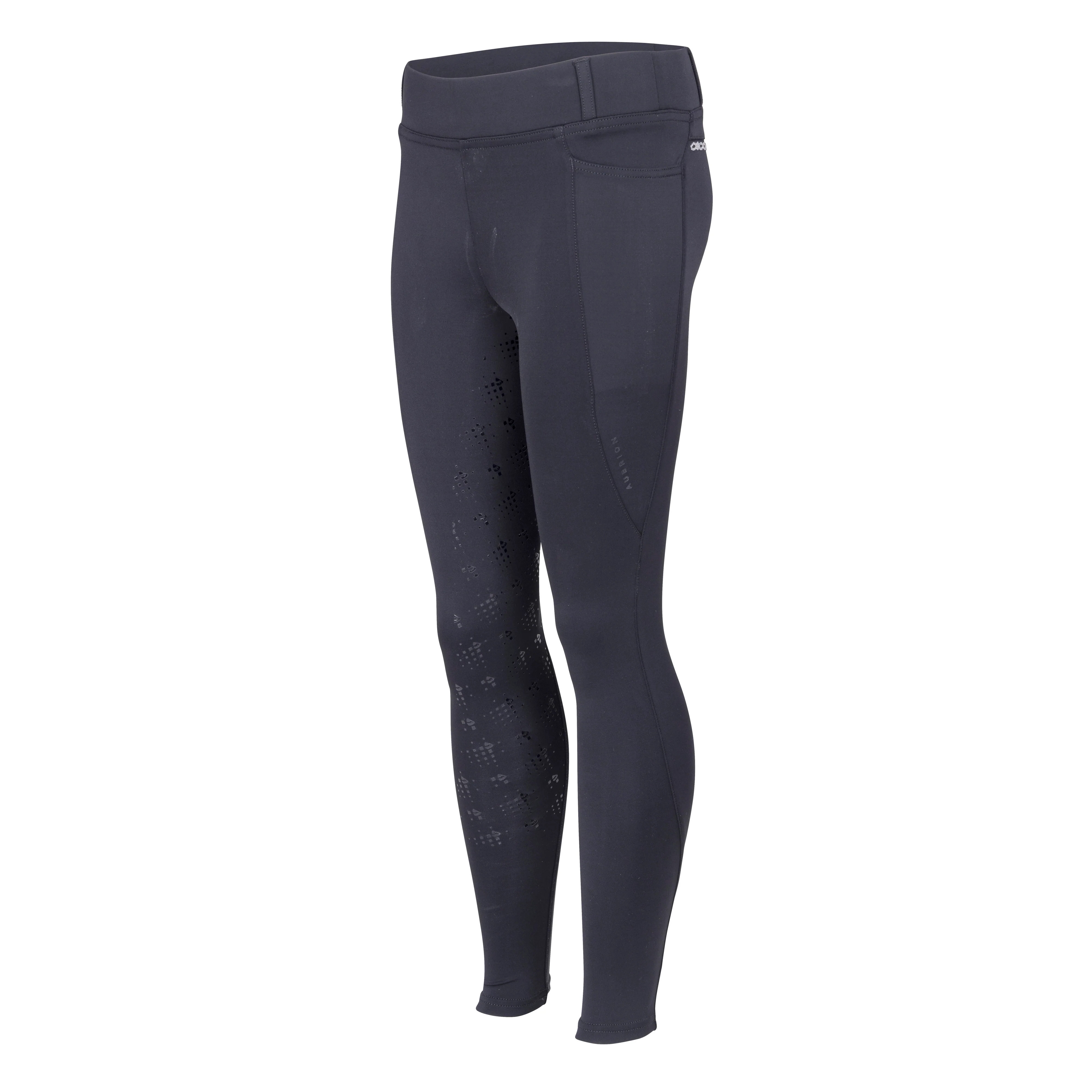 Shires Aubrion Optima LX Riding Tights - Young Rider - Image 12