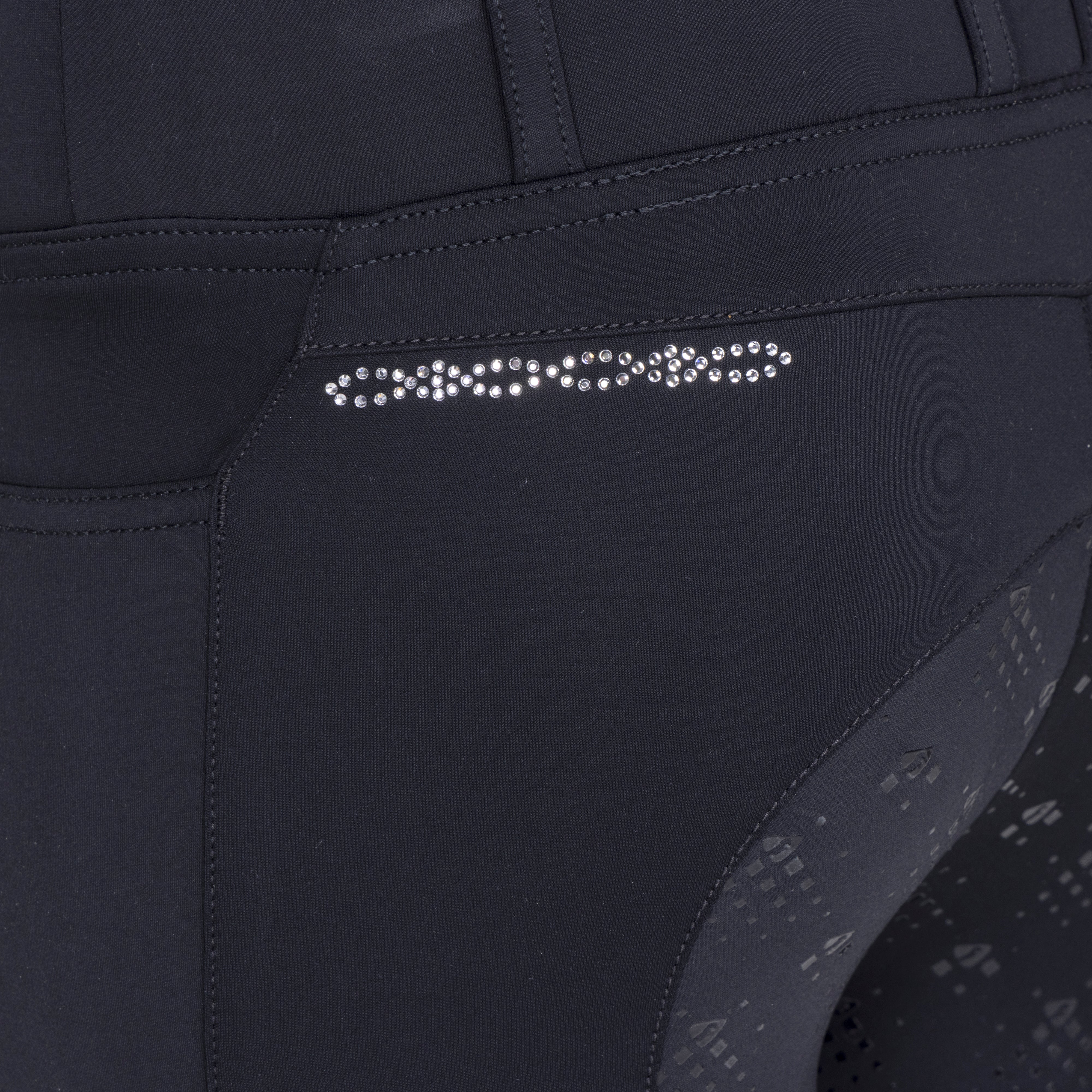 Shires Aubrion Optima LX Riding Tights - Young Rider - Image 14
