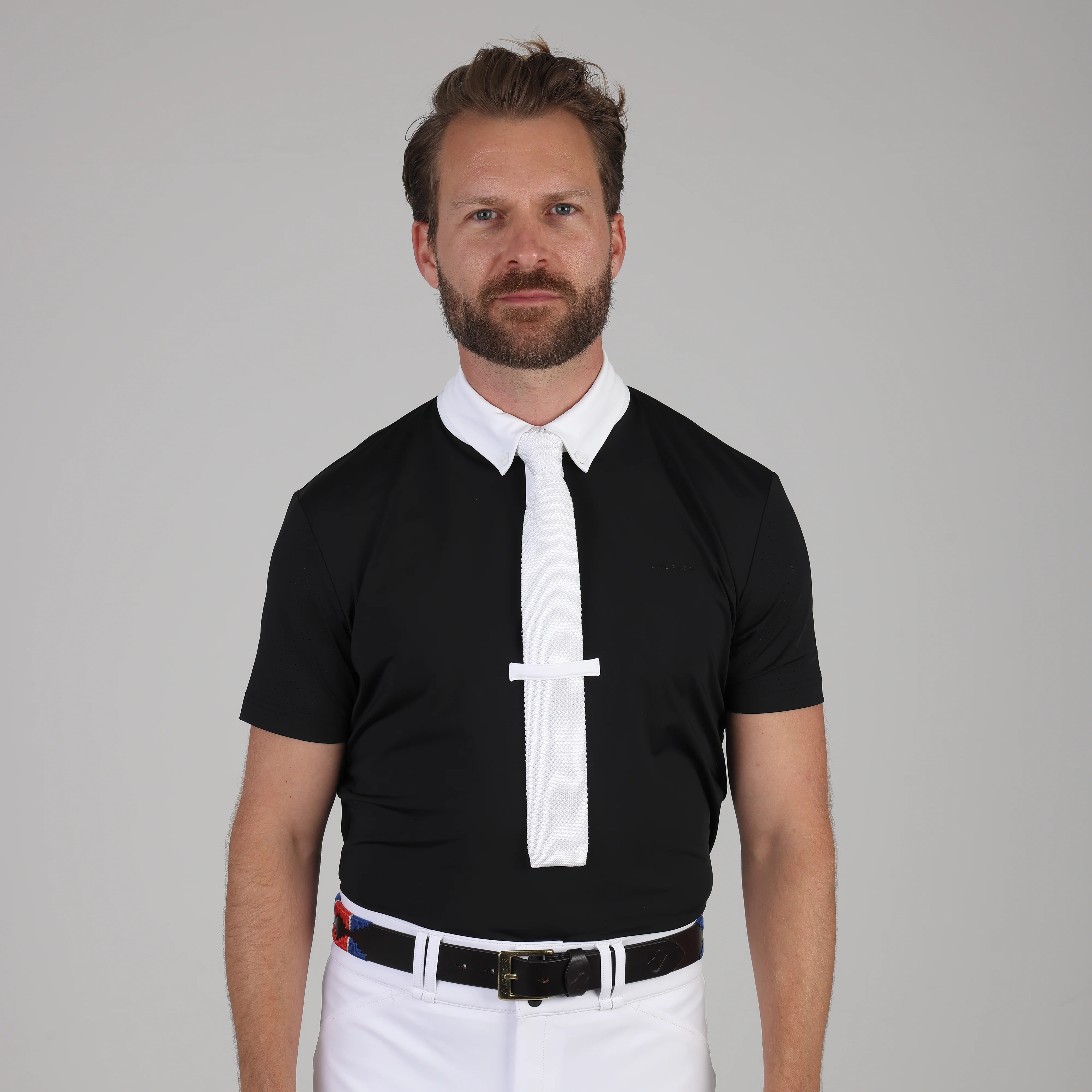 Shires Aubrion Optima MX Zip Show Shirt - Mens - Image 6