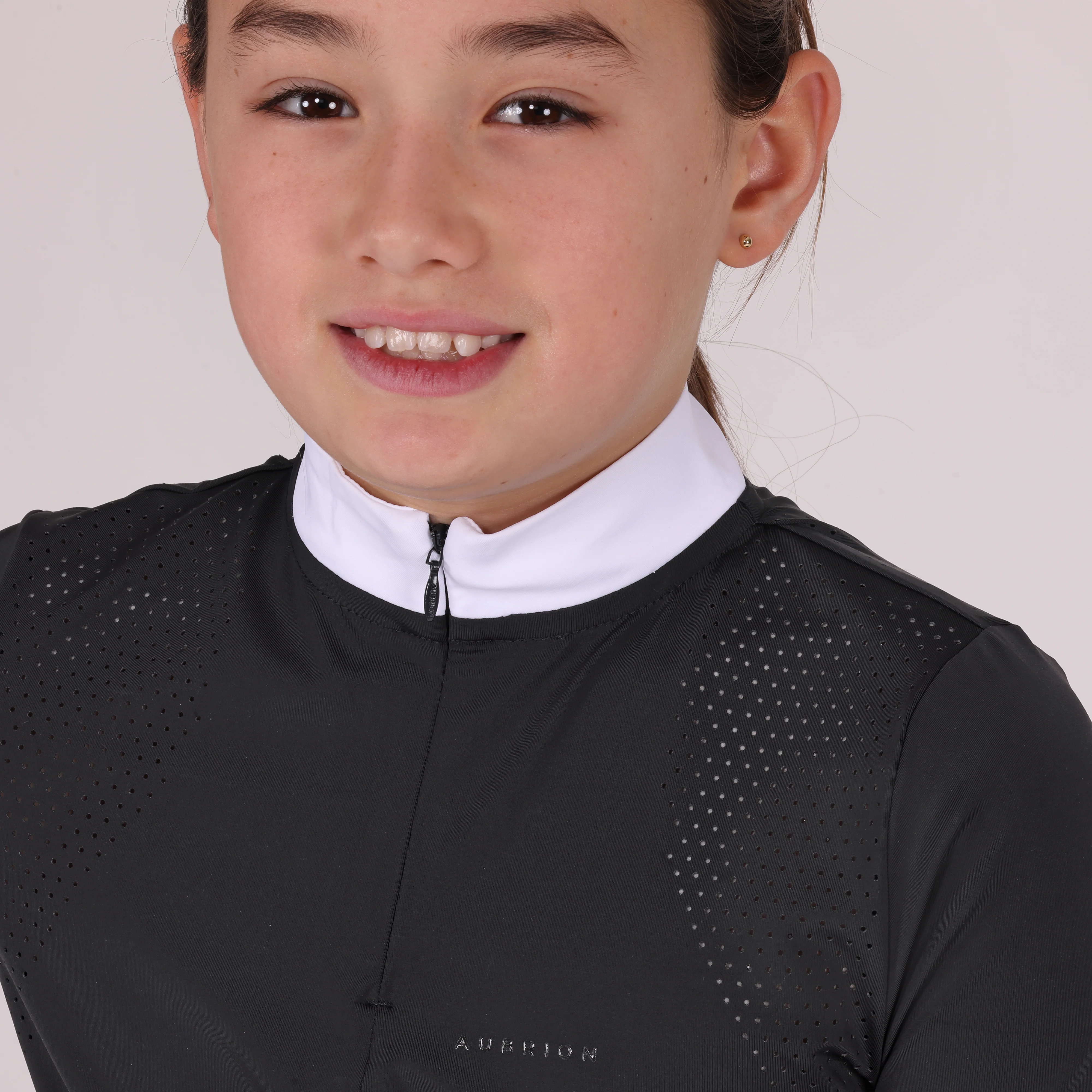 Shires Aubrion Optima QX Show Shirt - Young Rider - Image 10