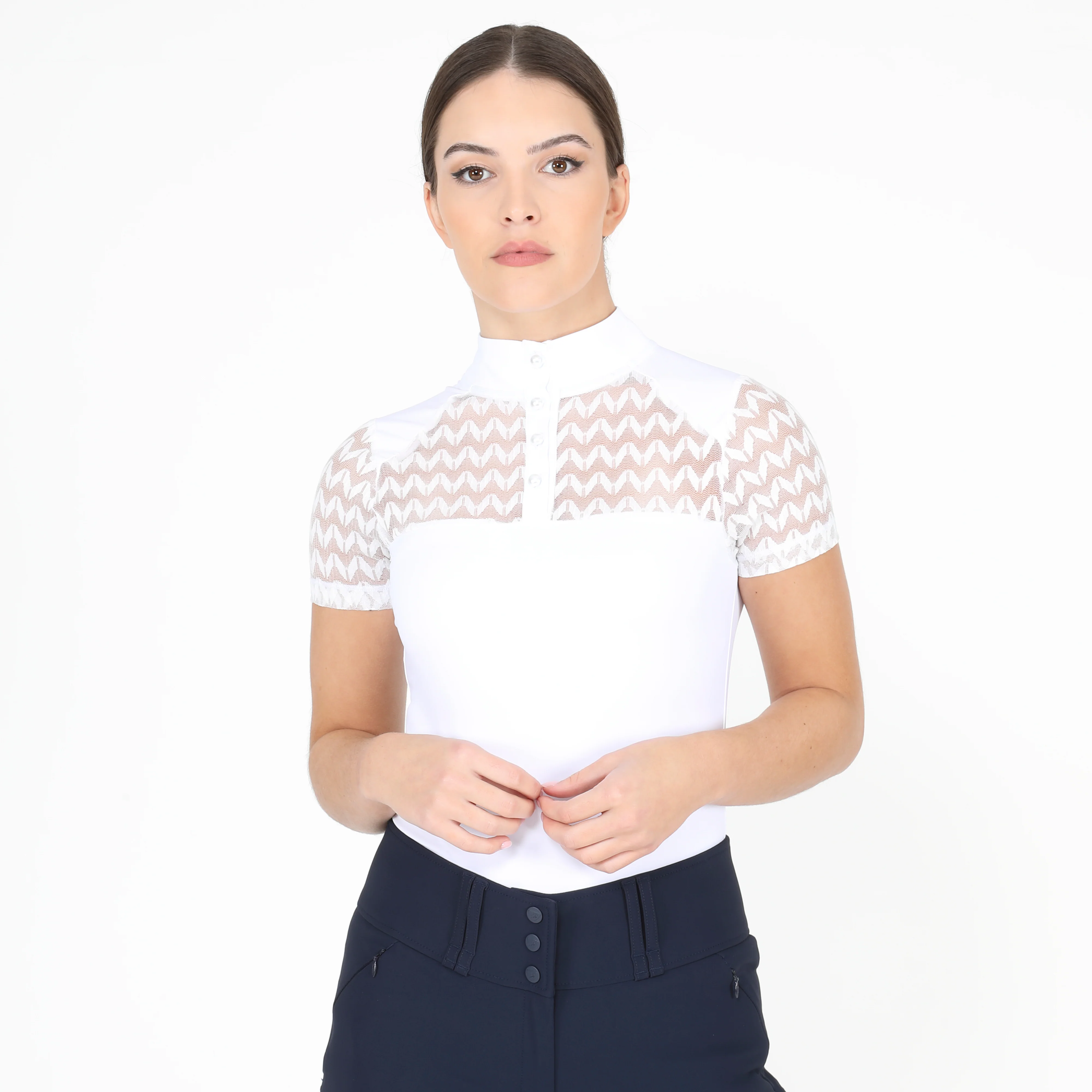 Shires Aubrion Optima VX Show Shirt - Image 9