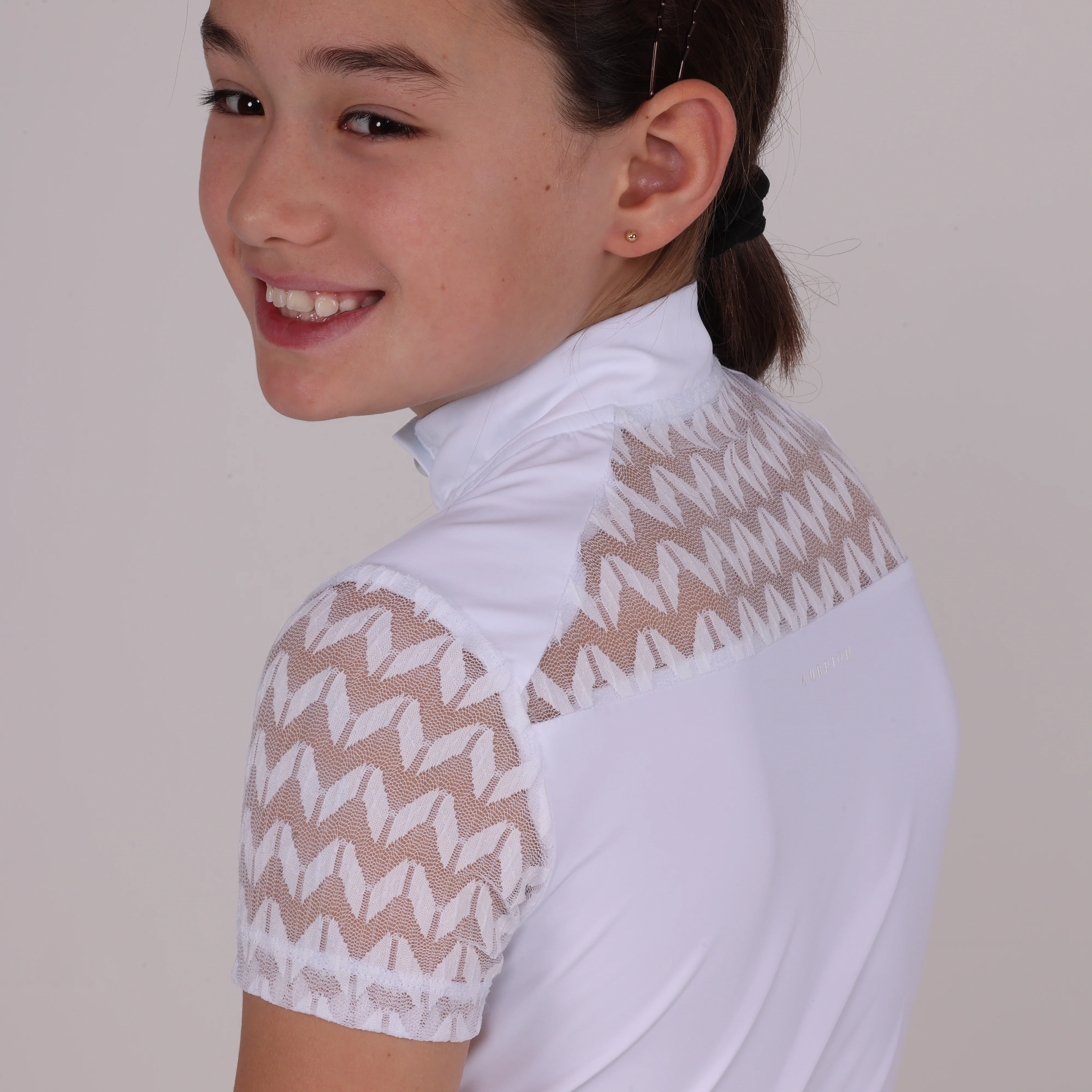 Shires Aubrion Optima VX Show Shirt - Young Rider - Image 22